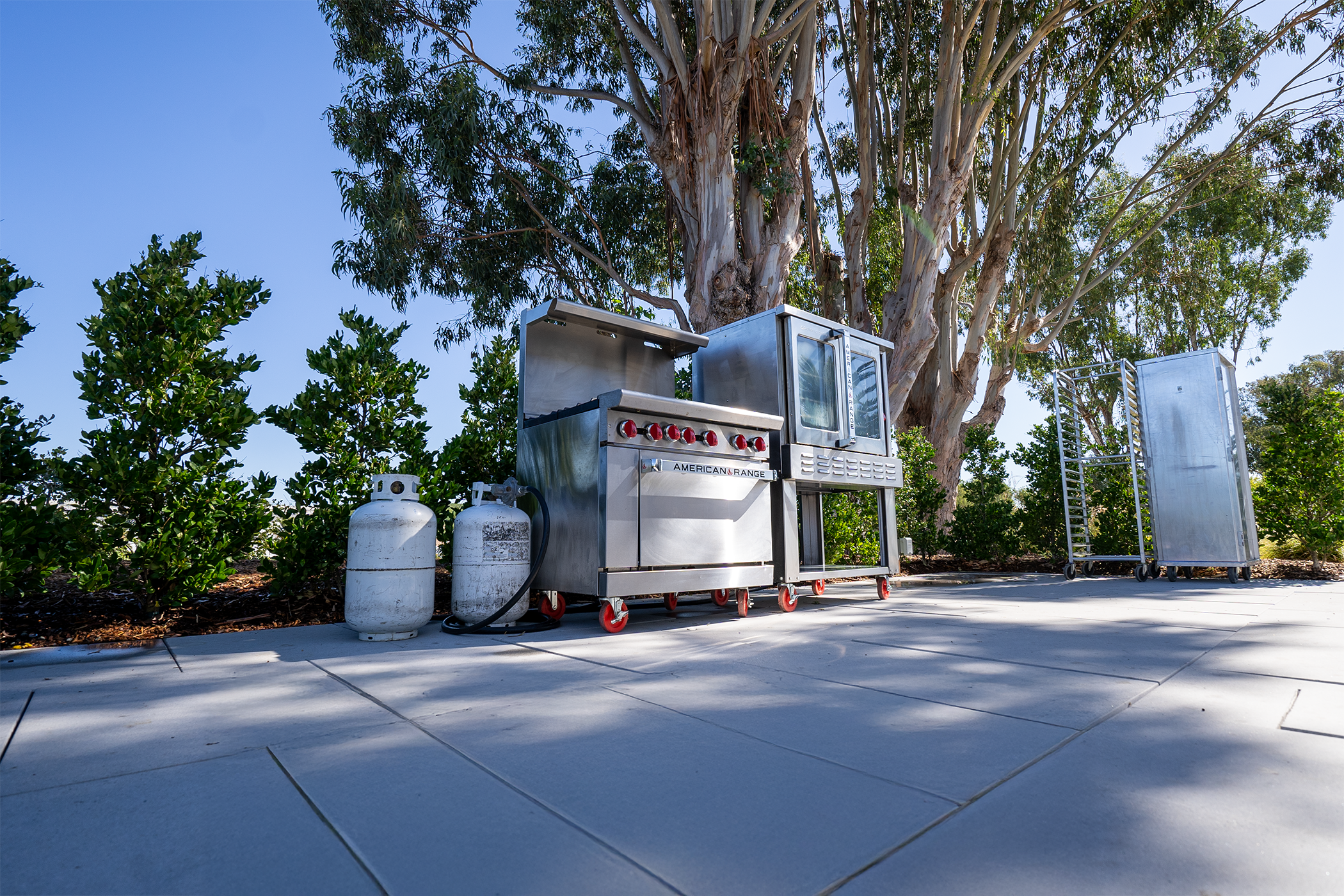 Chef's House Rentals kitchen setup