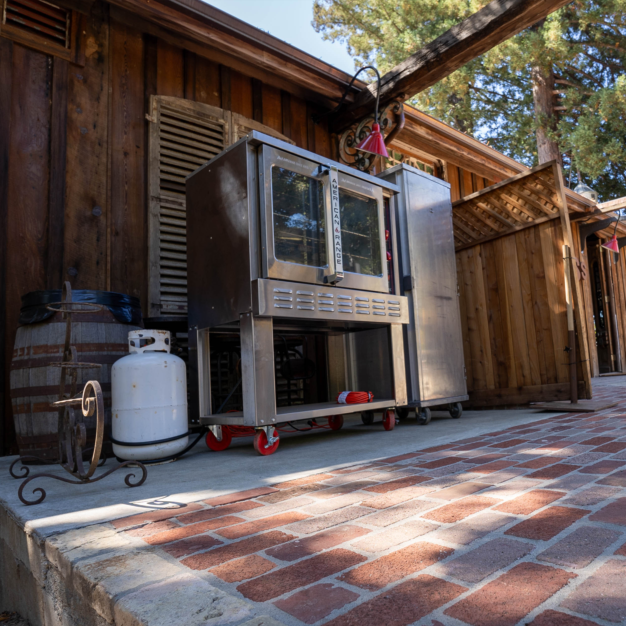 Remote estate kitchen setup