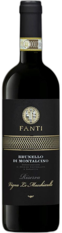 Fanti Brunello di Montalcino Riserva Vigna Le Macchiarelle 2019 bottle