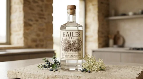 Hailes Gin Brand Identity