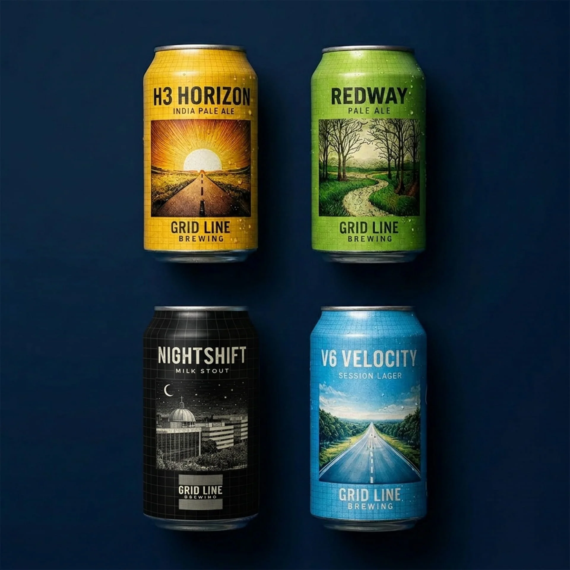 Grid Line Brewing — Awareness Ad