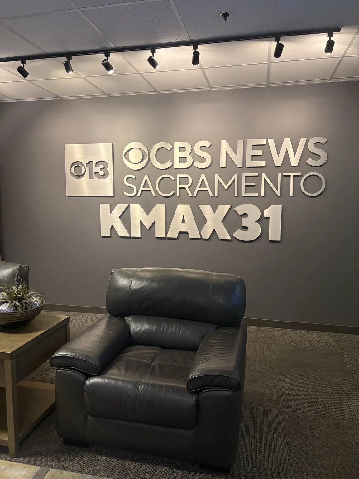 CBS News Sacramento KMAX31 studio