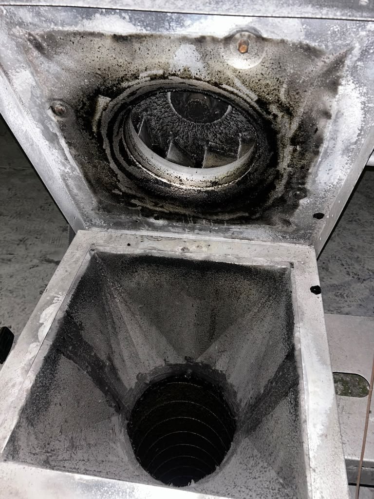 Clean stainless steel commercial kitchen