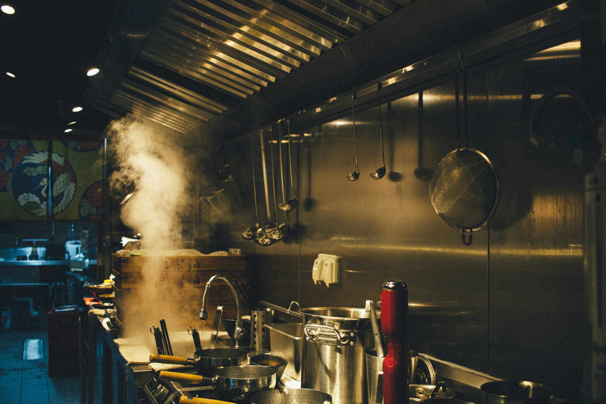 Stainless steel commercial cooking equipment