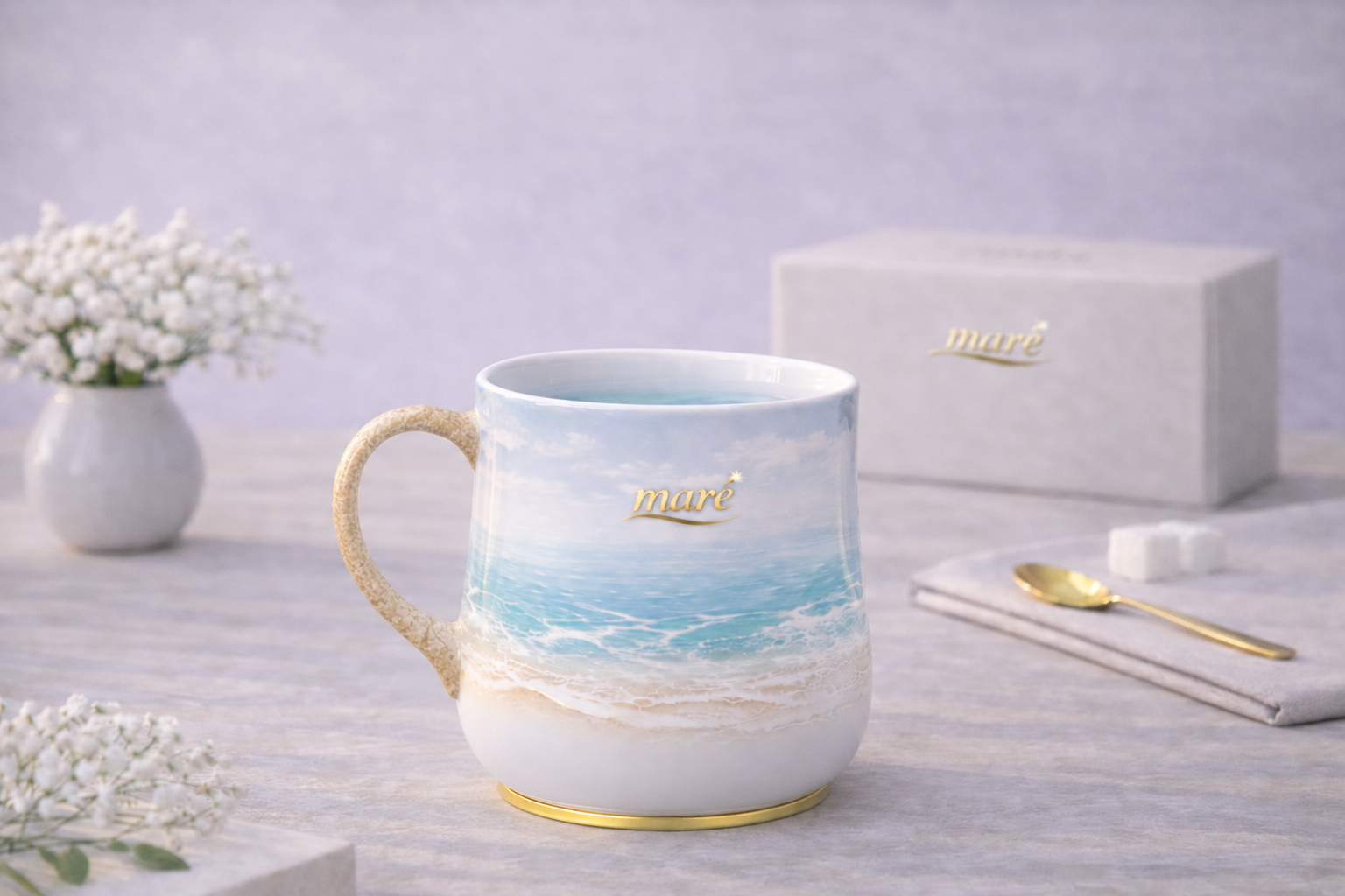 Maré — The Beach Porcelain Mug