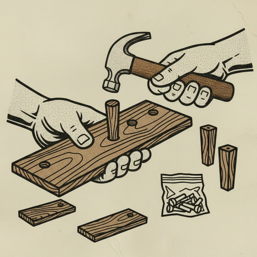 Furniture assembly icon