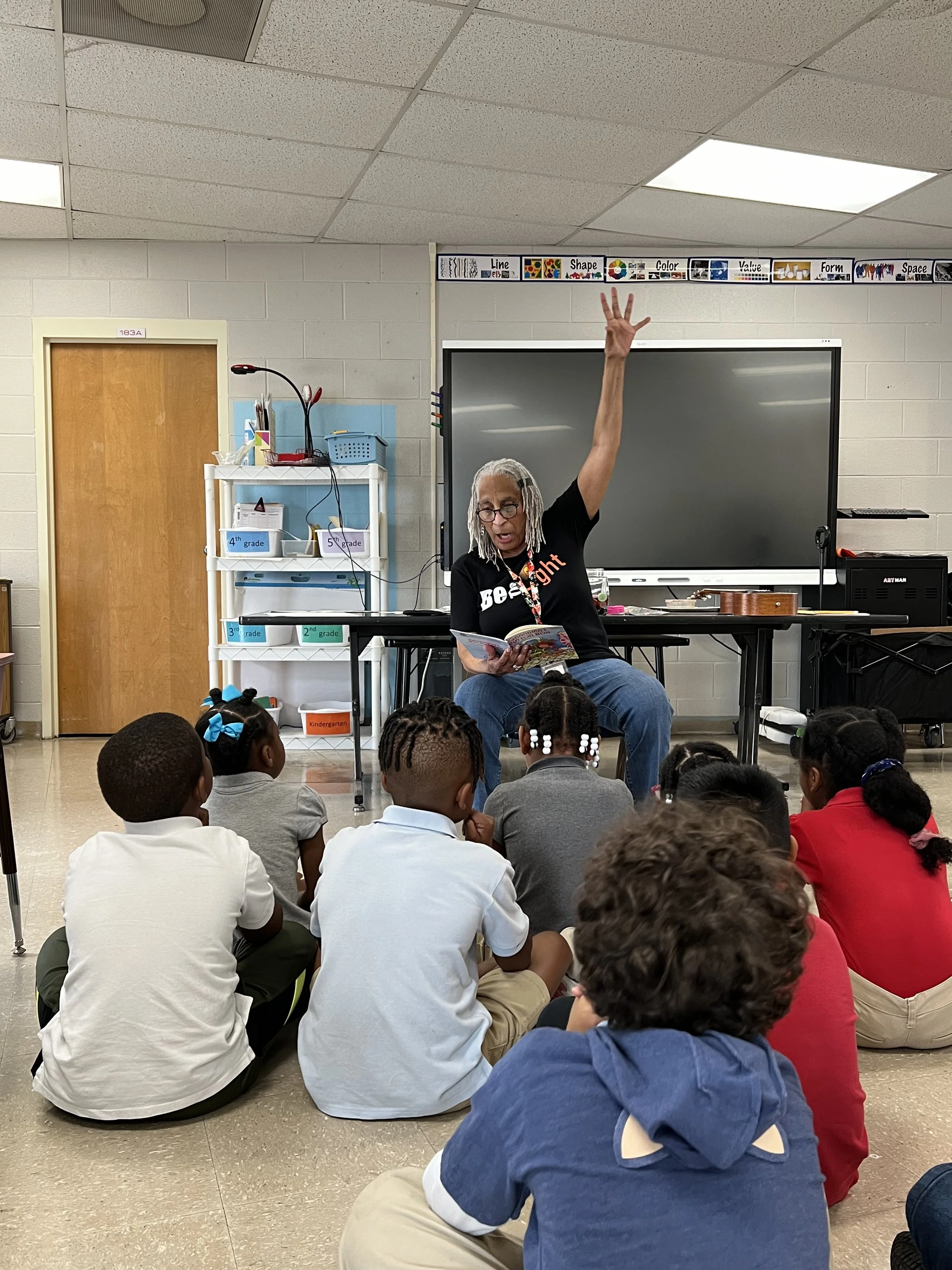 Hearts and Flowers workshop activity