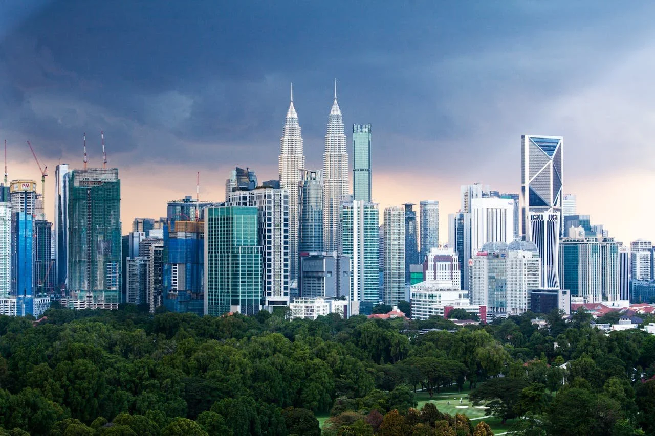 Kuala Lumpur city skyline