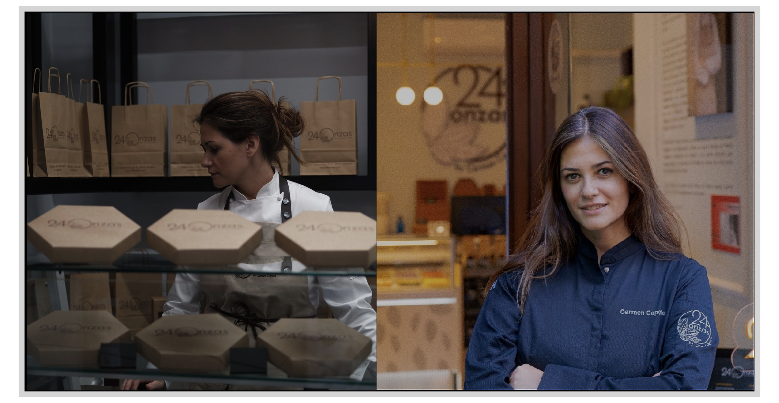 Chef Carmen Capote and 24 Onzas