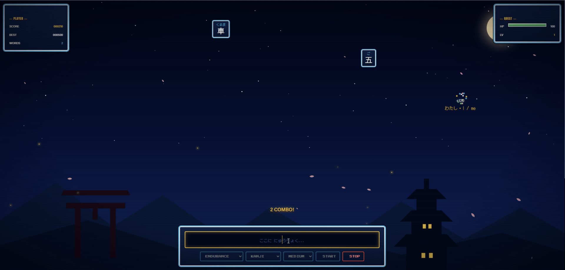 Typing Master gameplay preview