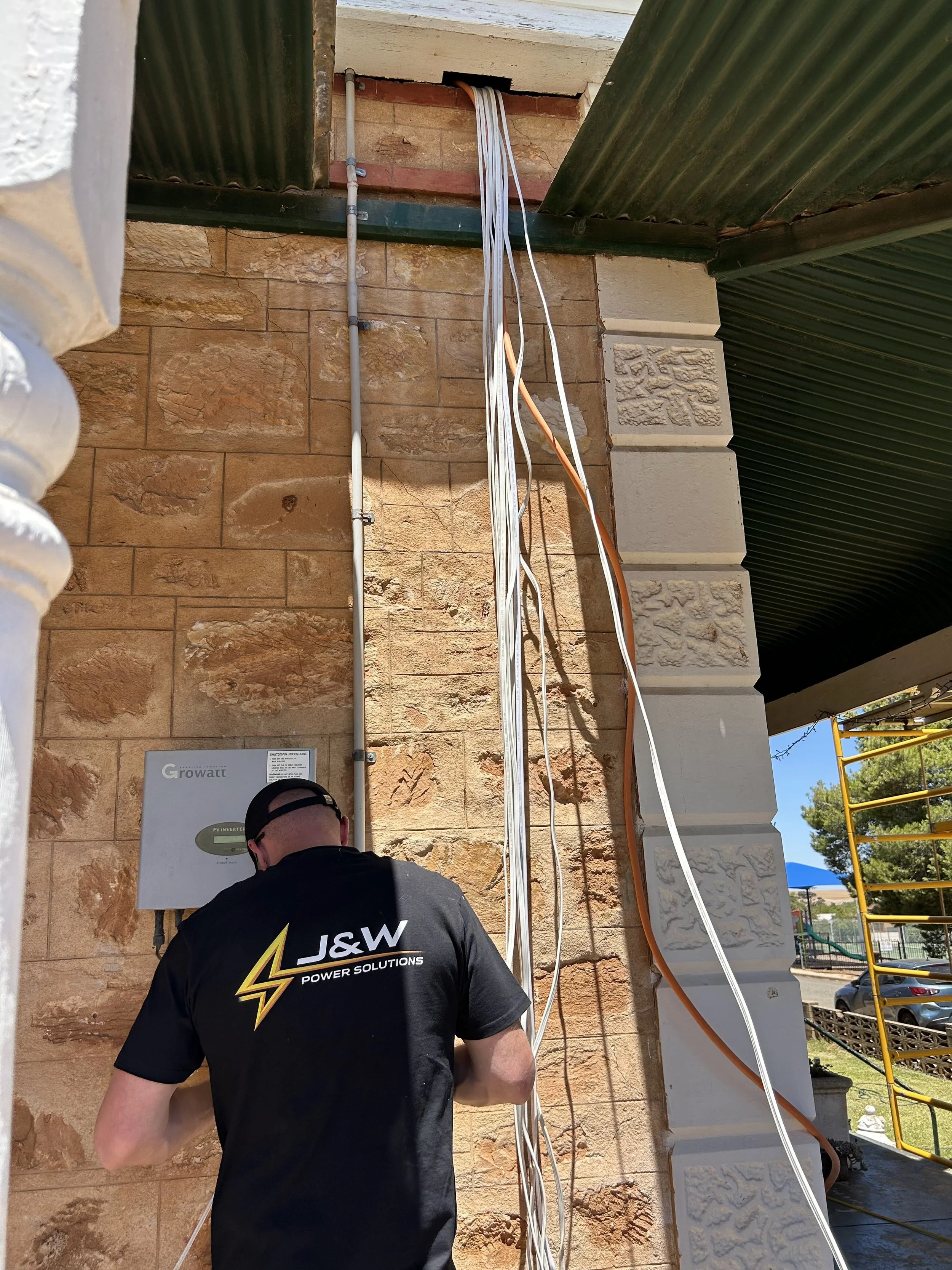 Electrical work