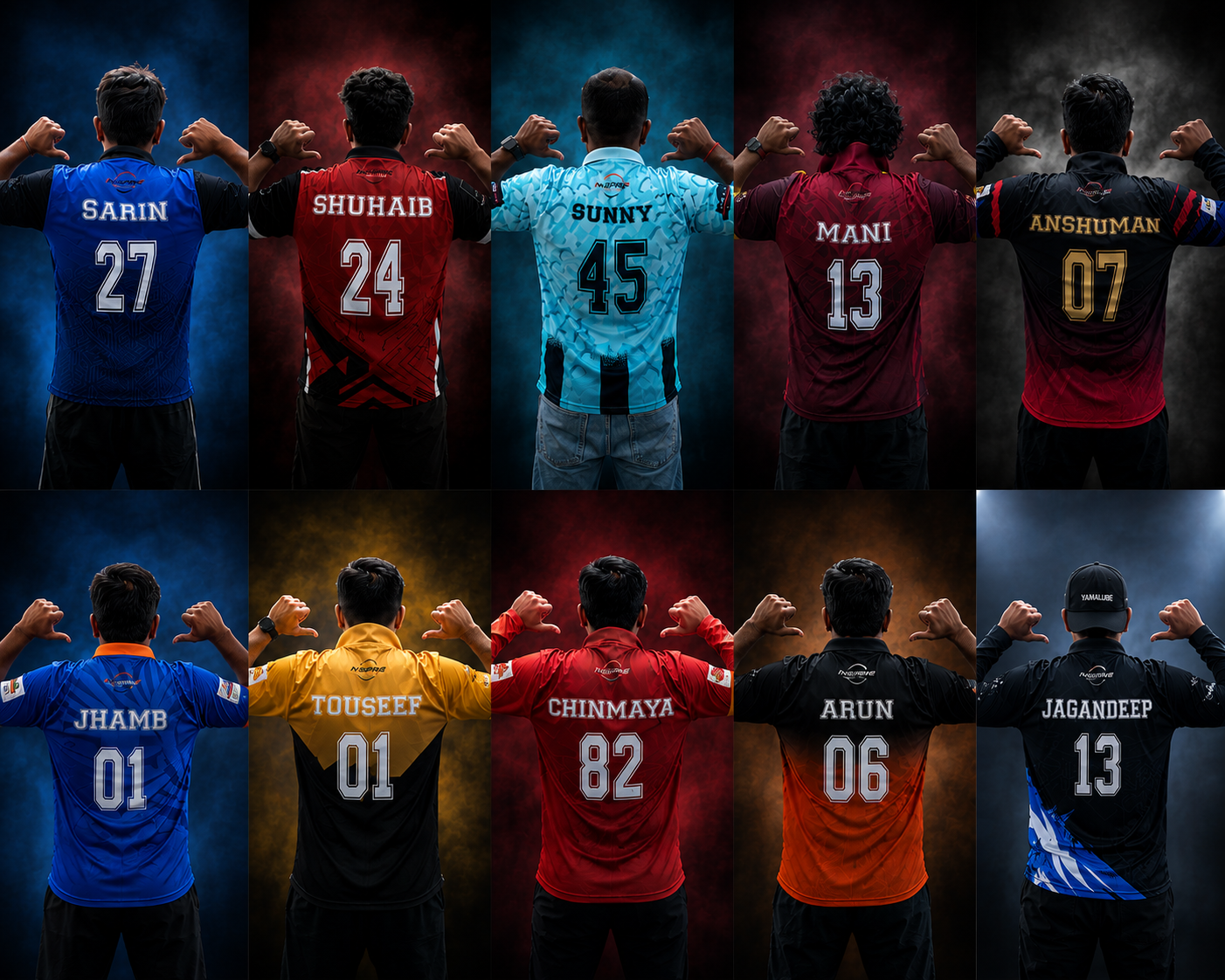 Jersey reveal collection