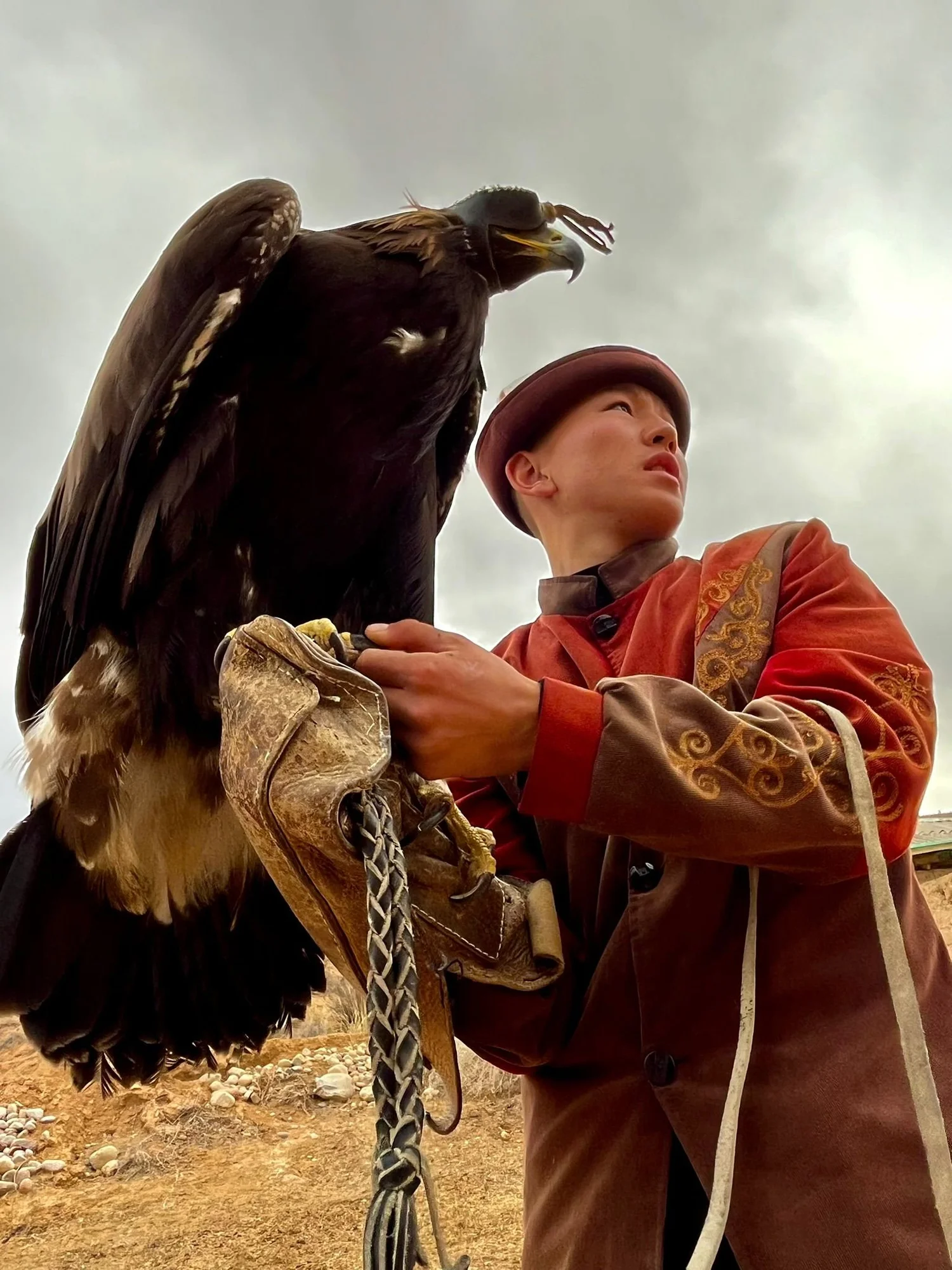 Eagle hunter, Kyrgyzstan