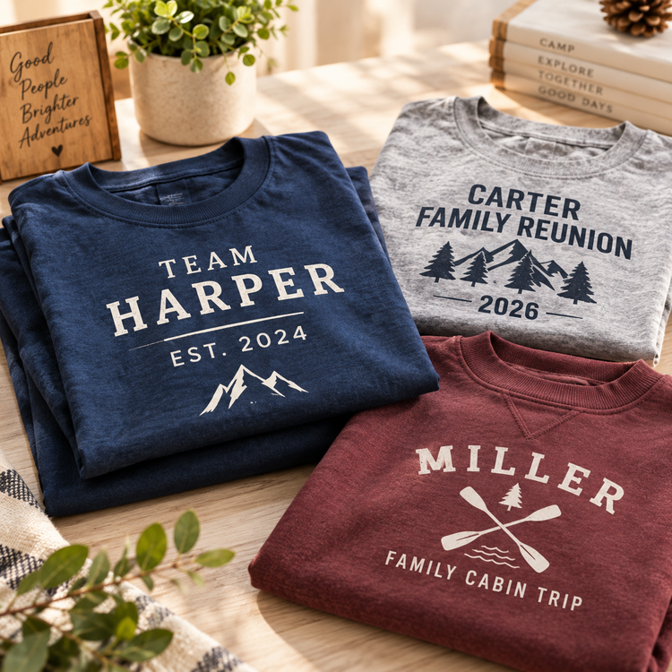 Personalized apparel design examples