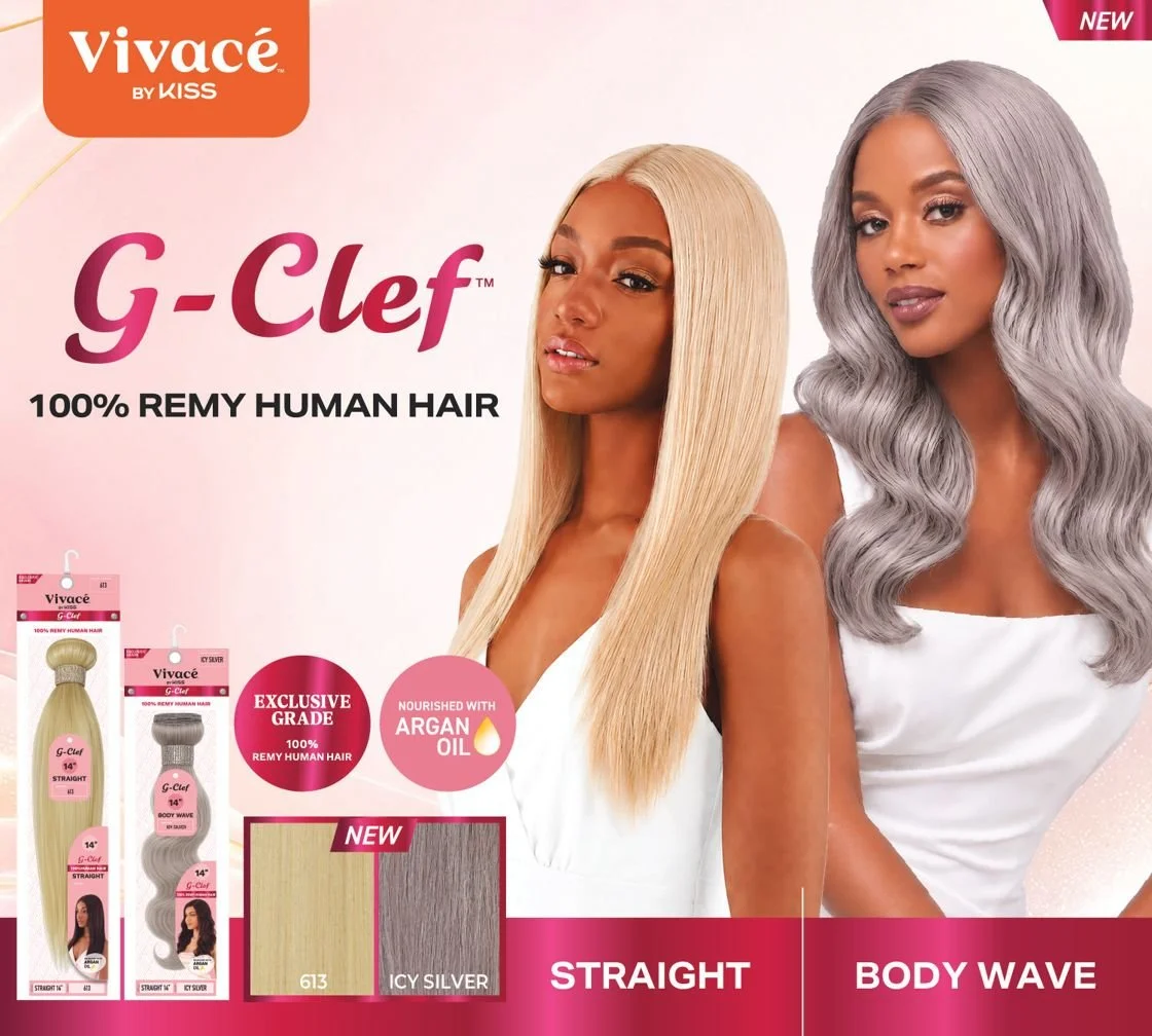 Vivace By Kiss G-CLEF SINGLE BUNDLE  AVAILABLE IN 2 STYLES, 2 COLORS