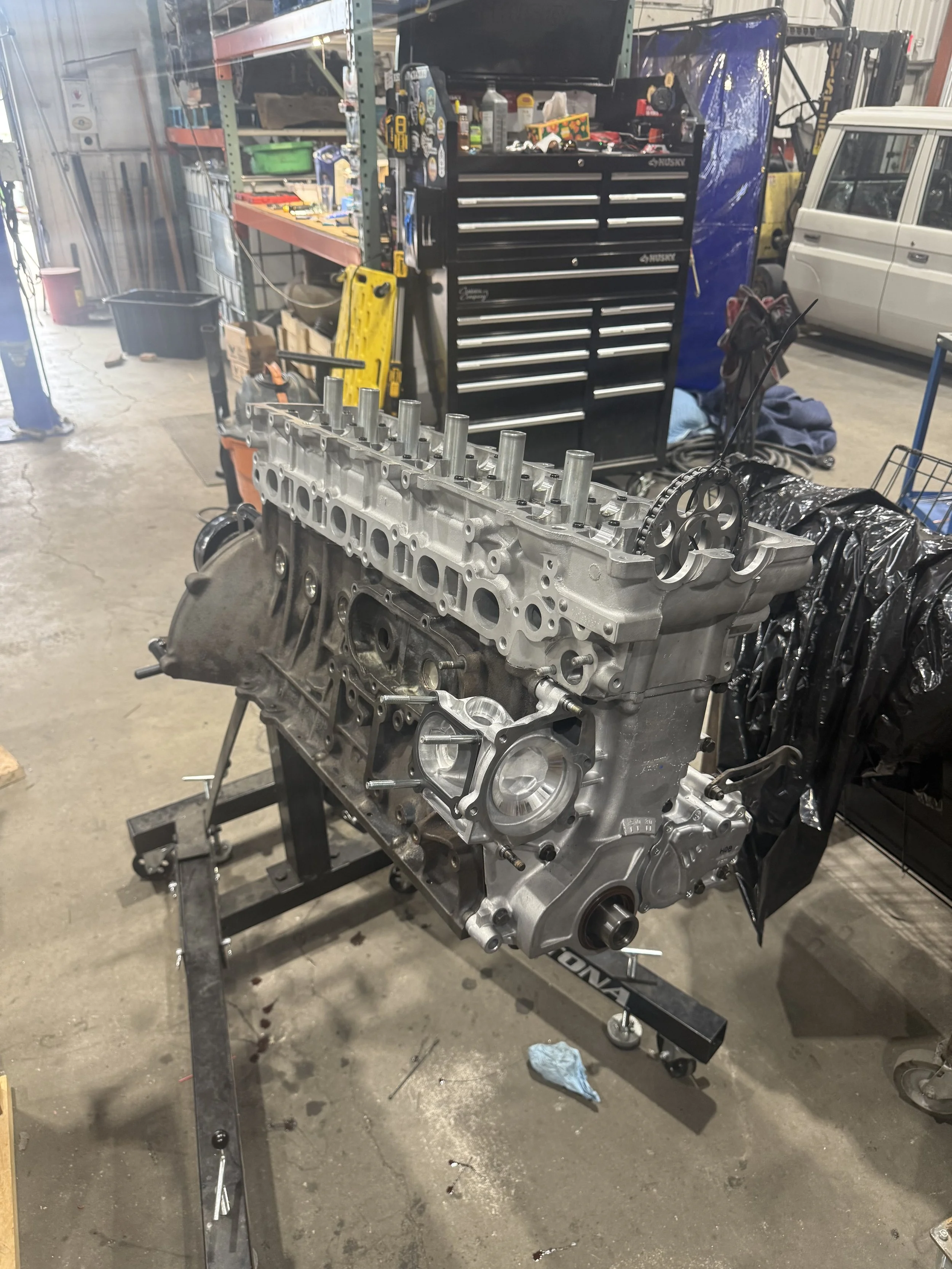 Cruisers and Company turbo work on the Lexus LX450