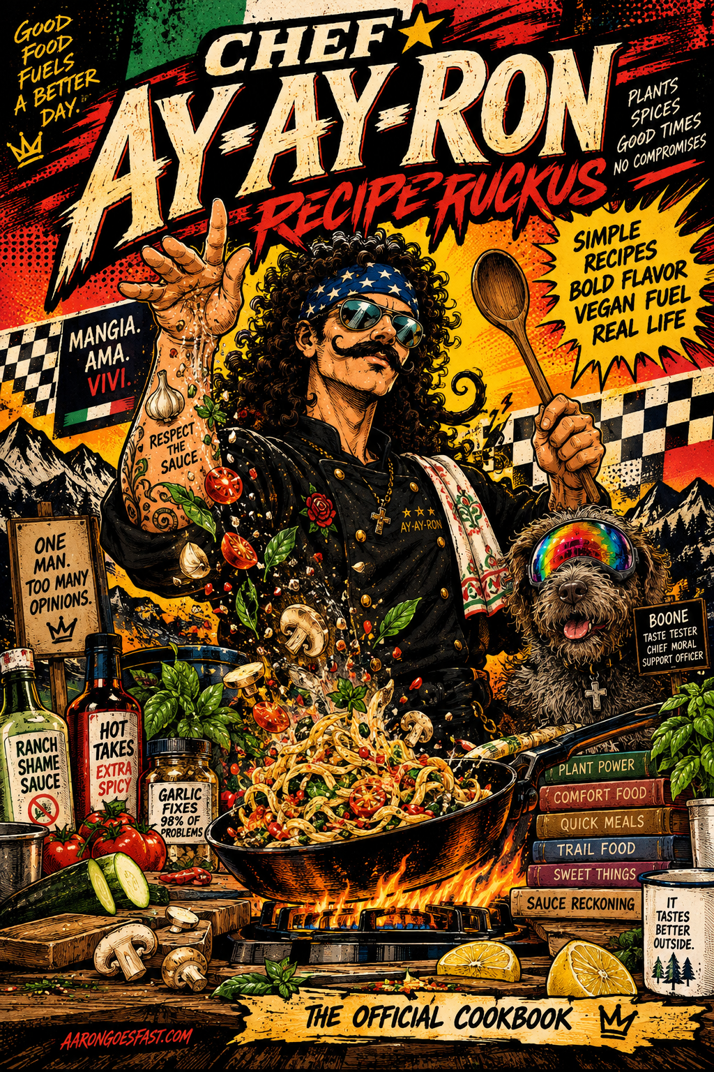 Chef Ay-Ay-Ron's Recipe Ruckus