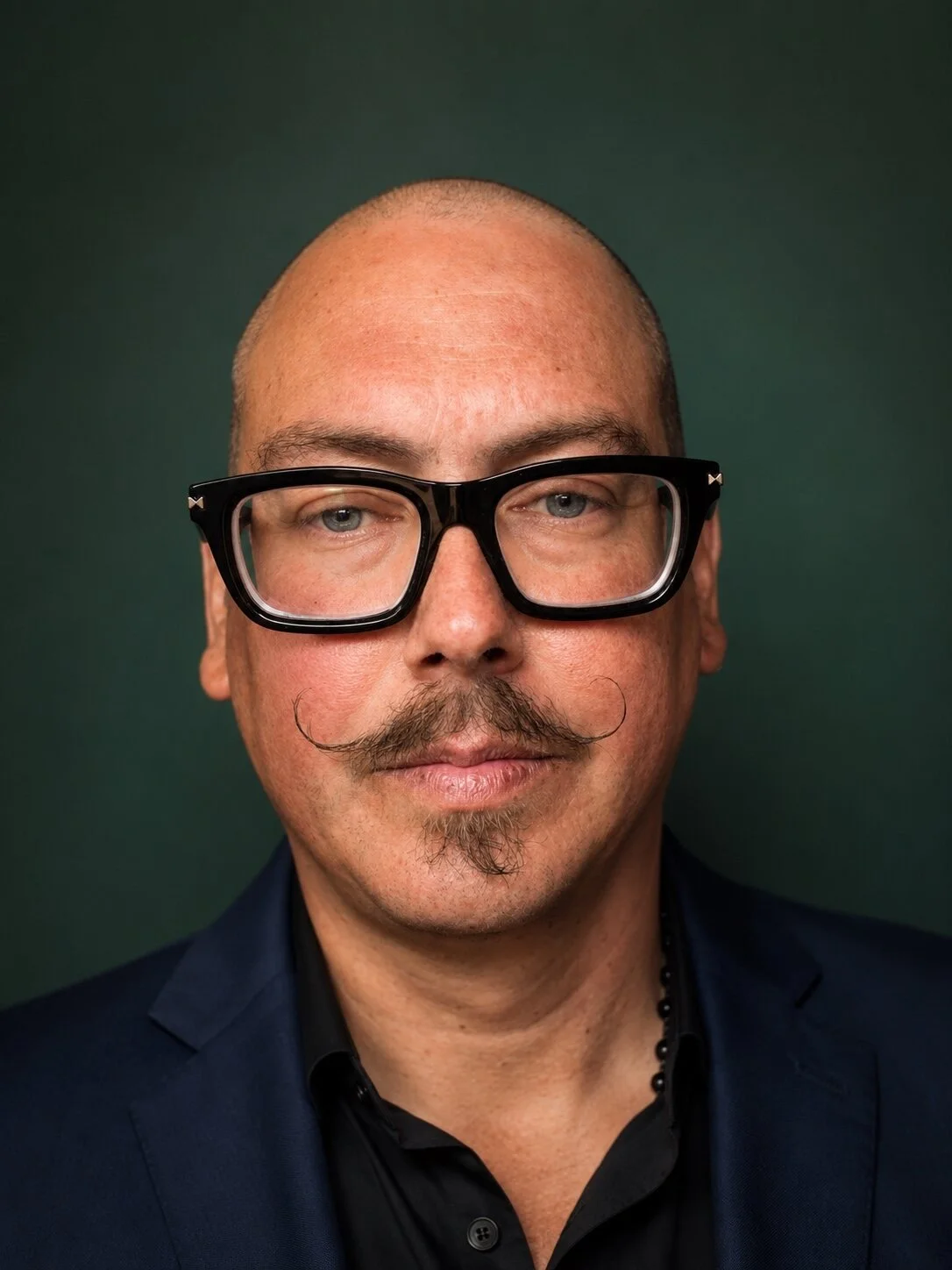Portrait of Aaron during chemotherapy in 2026