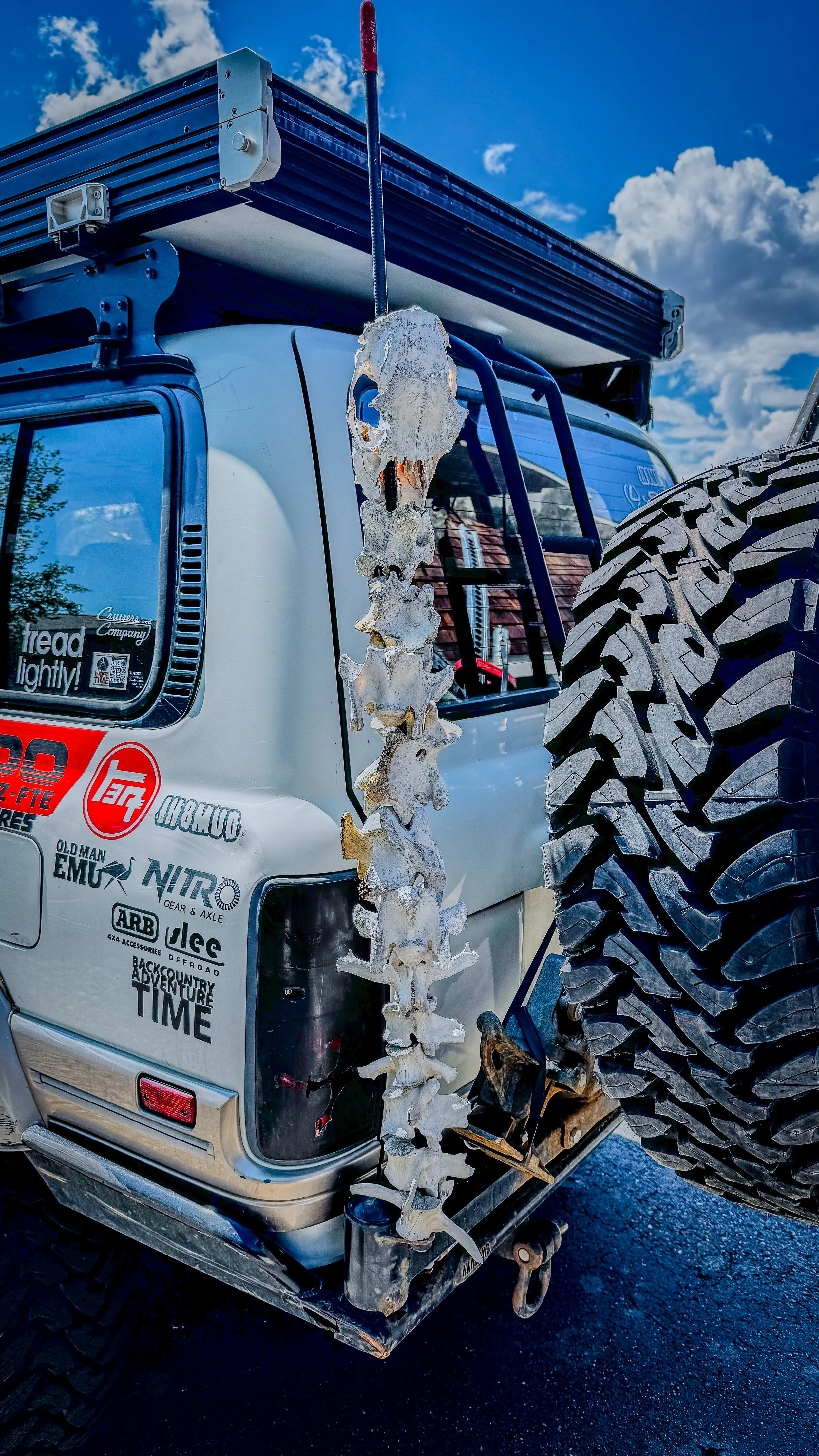 The LX450 known to kids as Bone Crusher