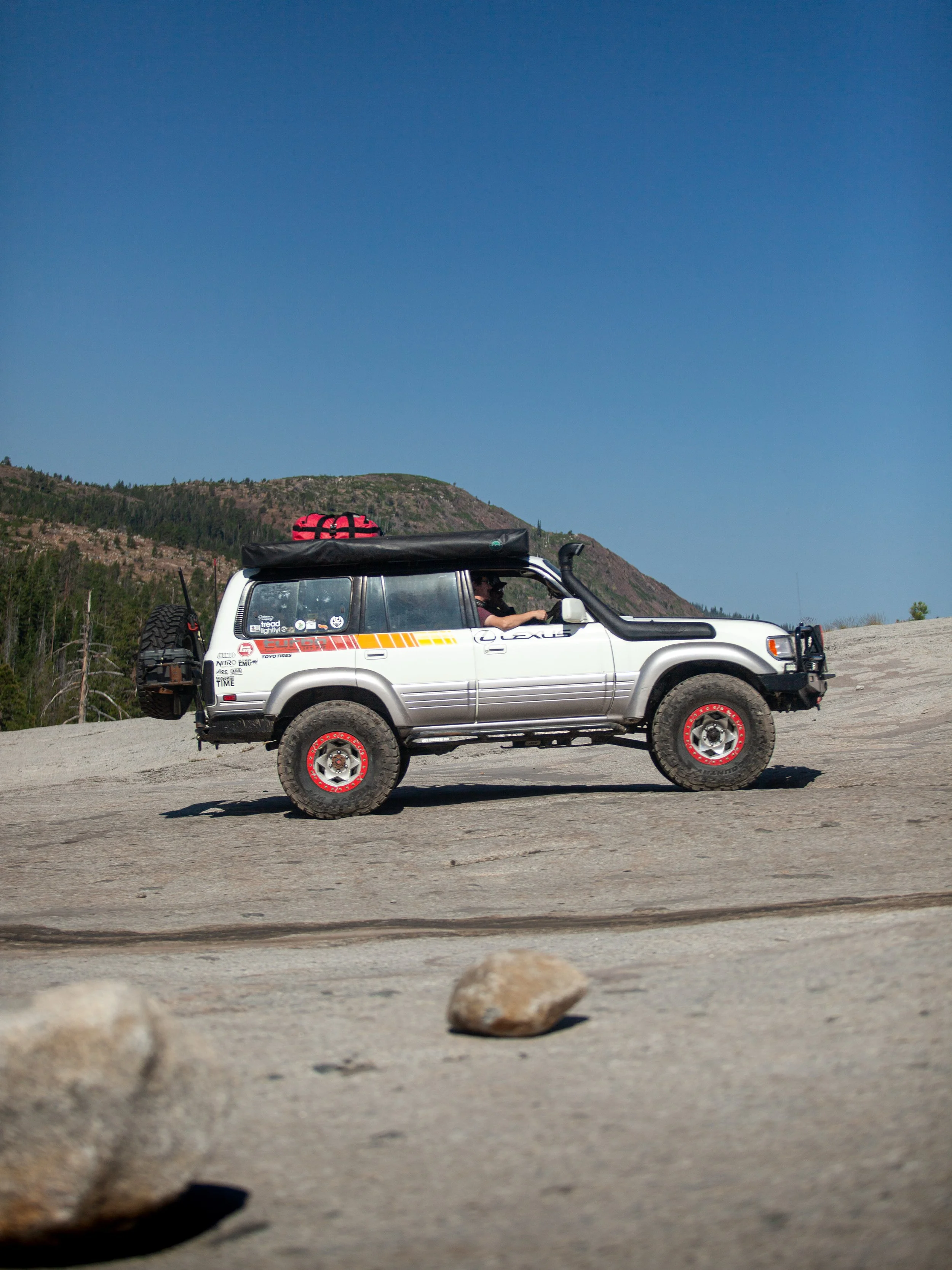 Lexus LX450 on the Rubicon in 2026