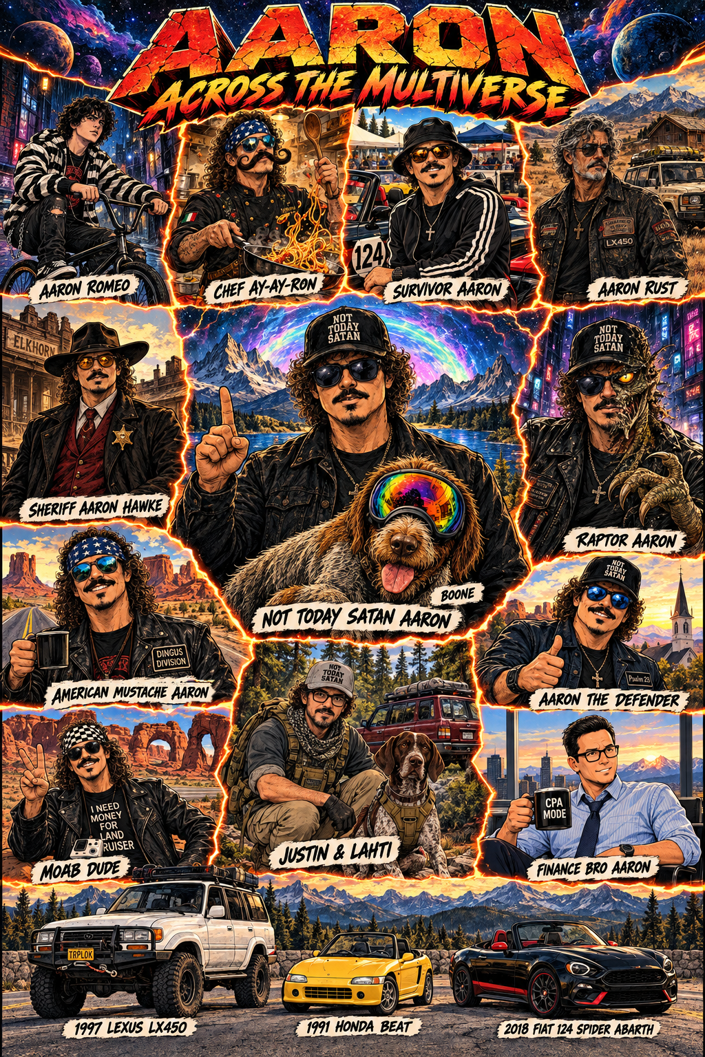 Aaron Across the Multiverse