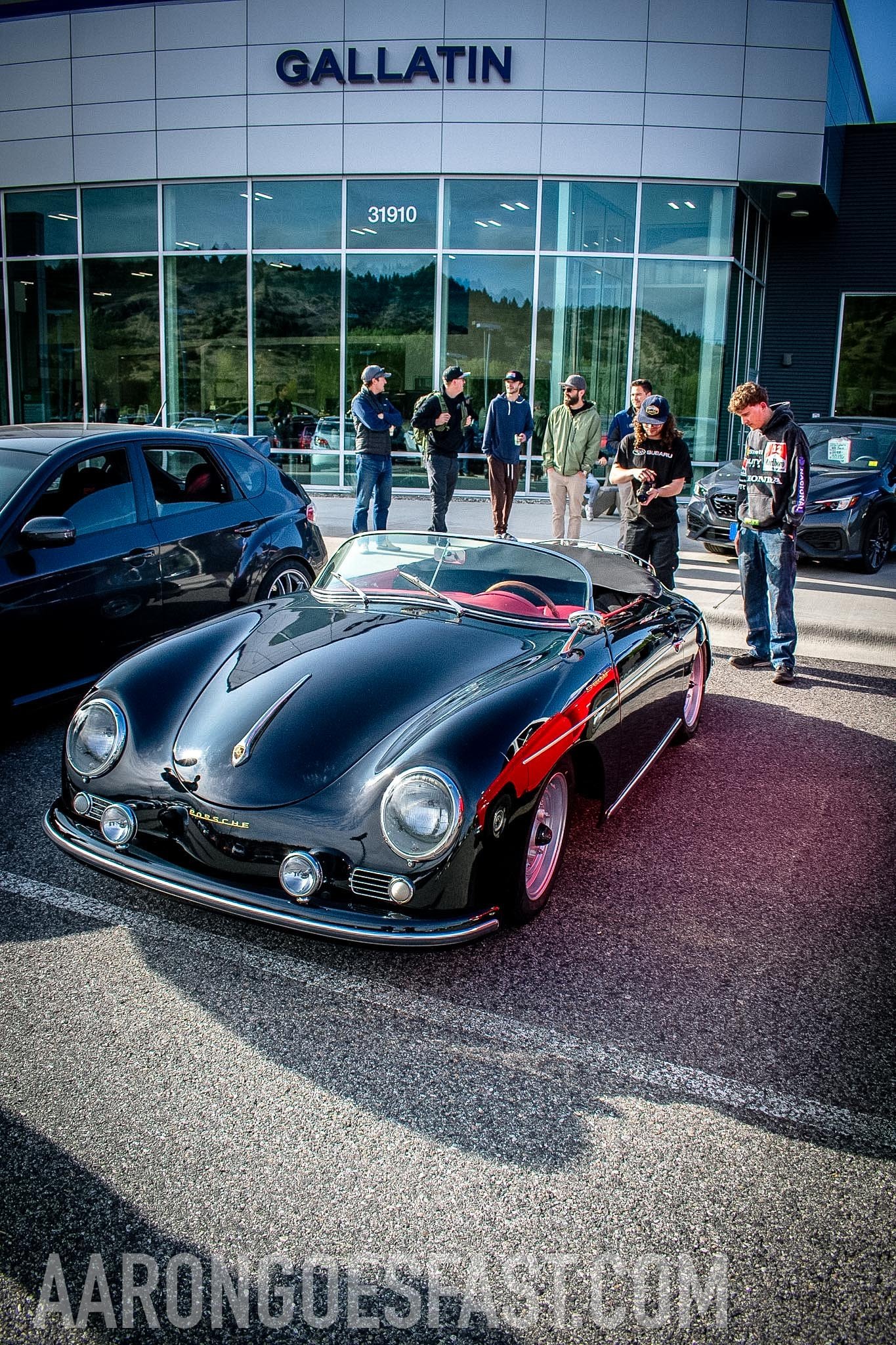 Another Porsche at Ressler Cars and Coffee