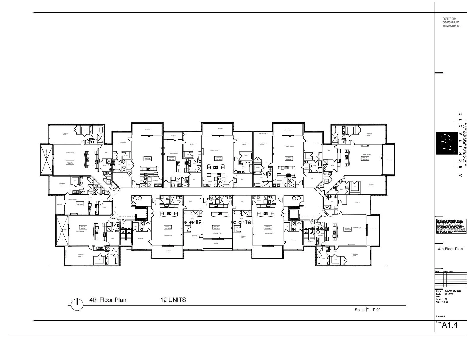 4th Floor Plan Layout