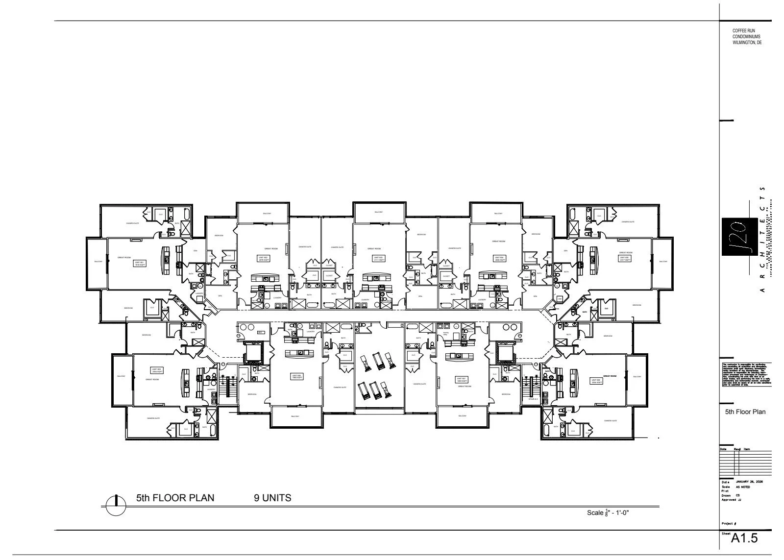 5th Floor Plan Layout
