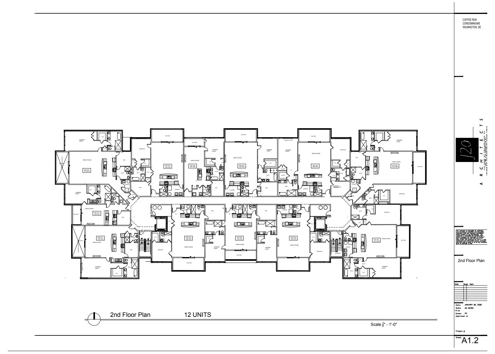 2nd Floor Plan Layout