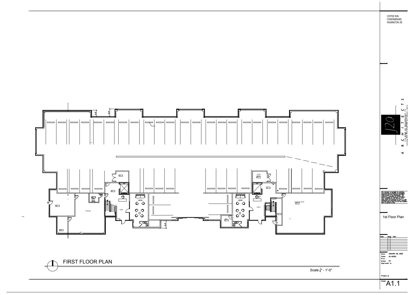 1st Floor Plan Layout
