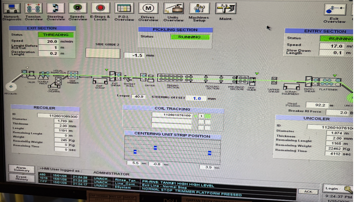 Universal Metal Coating Company (UNICOIL) – Push-Pull Pickling Line Drive System Upgrade – photo 3