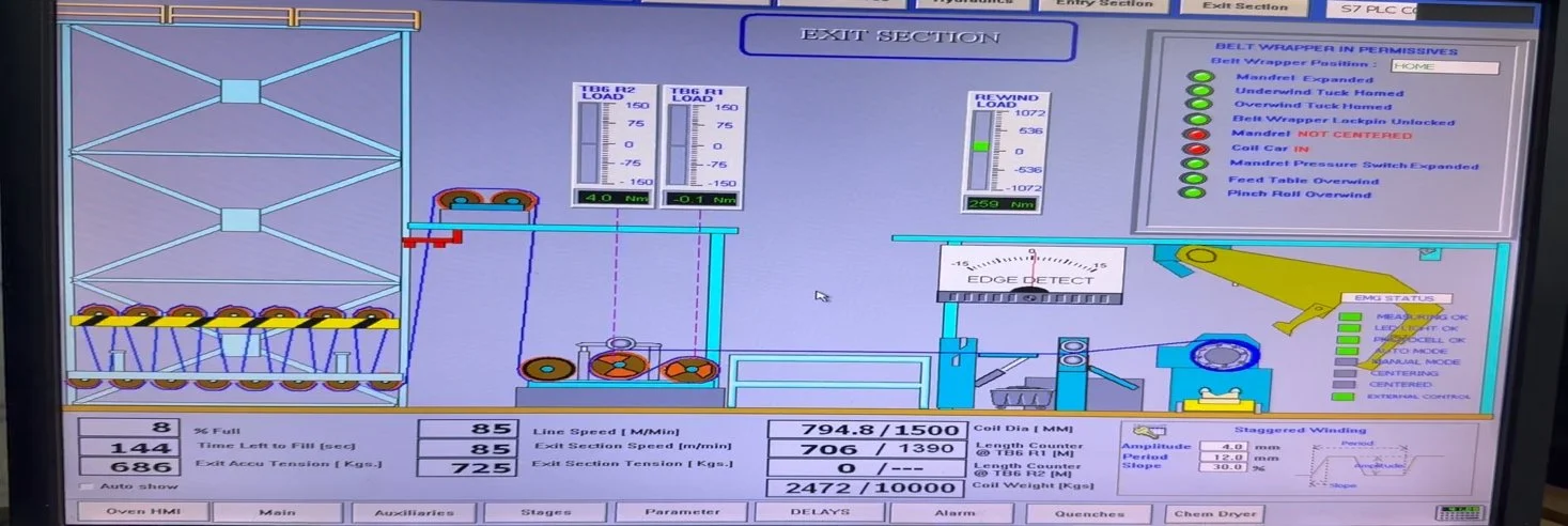 Universal Metal Coating Company (UNICOIL) – Continuous Coil Coater Line Drive and Motor Modernization