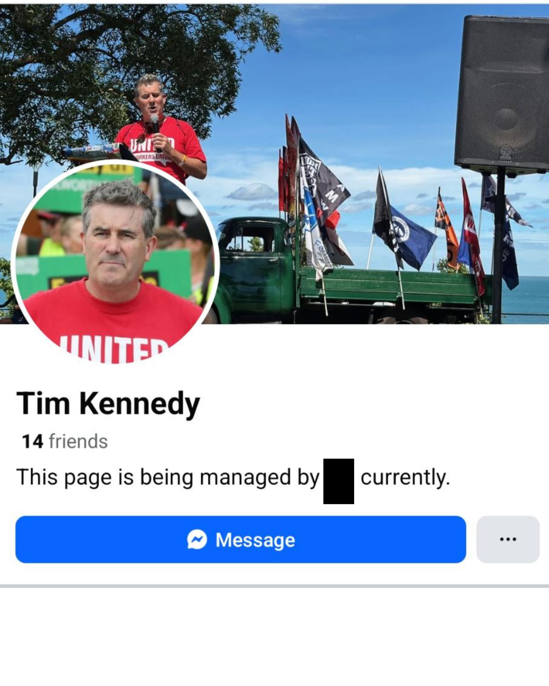 "Members First" Campaigners