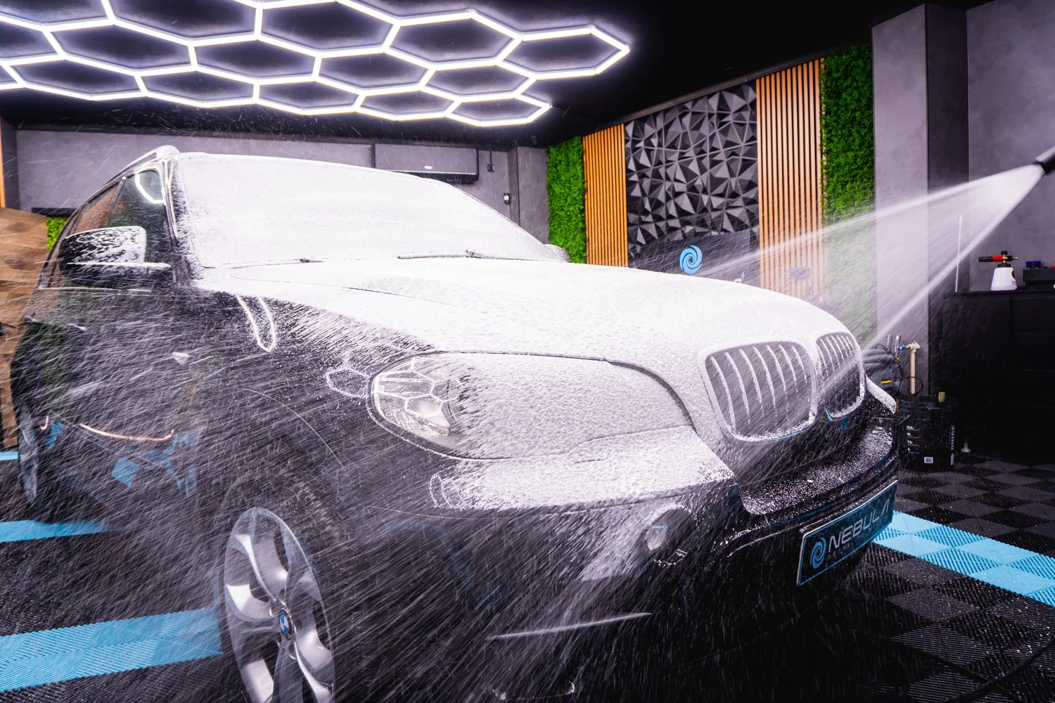 BMW X5 при предварително измиване