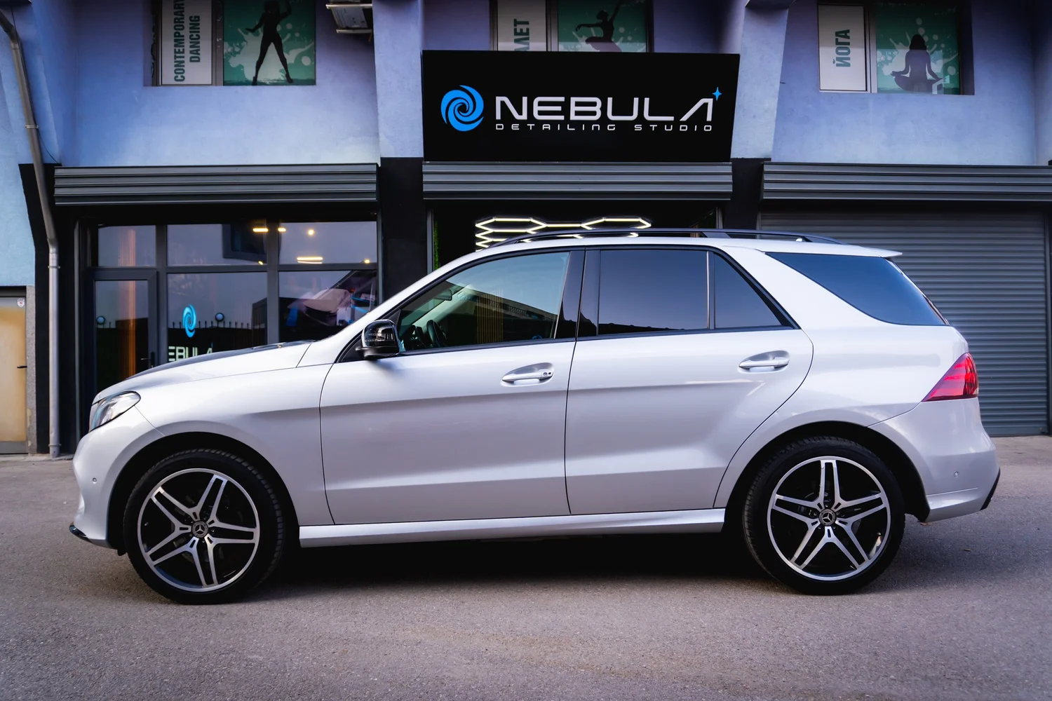 Mercedes GLE след професионално полиране
