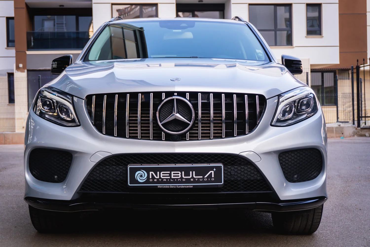 Финален резултат след полиране на Mercedes GLE