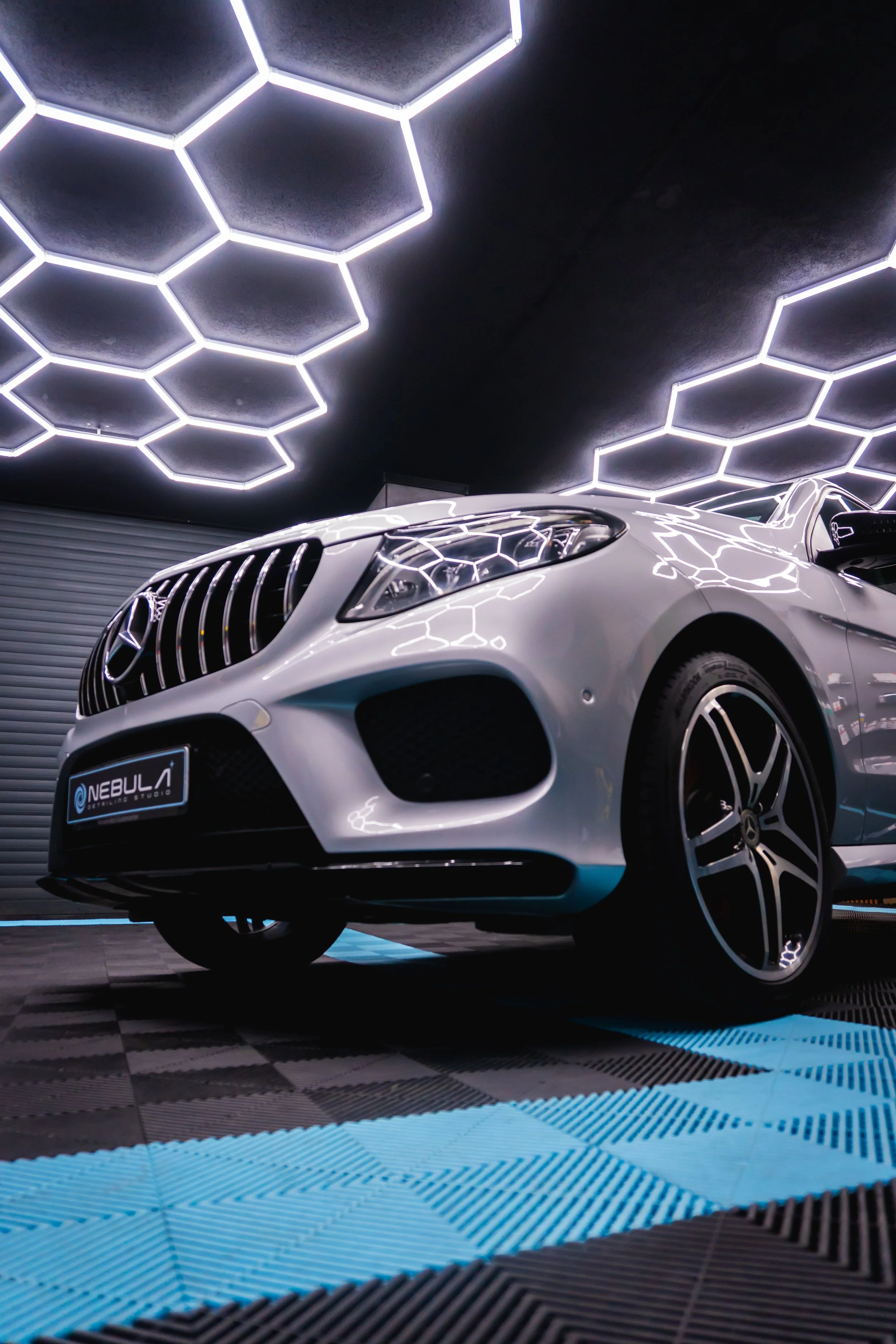 Mercedes-Benz GLE след многостъпкова корекция
