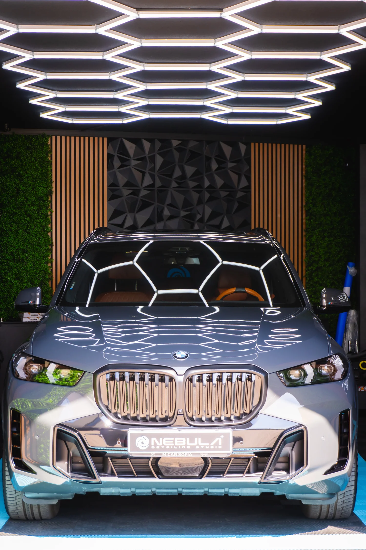 BMW X5 под детайлинг осветление след полиране