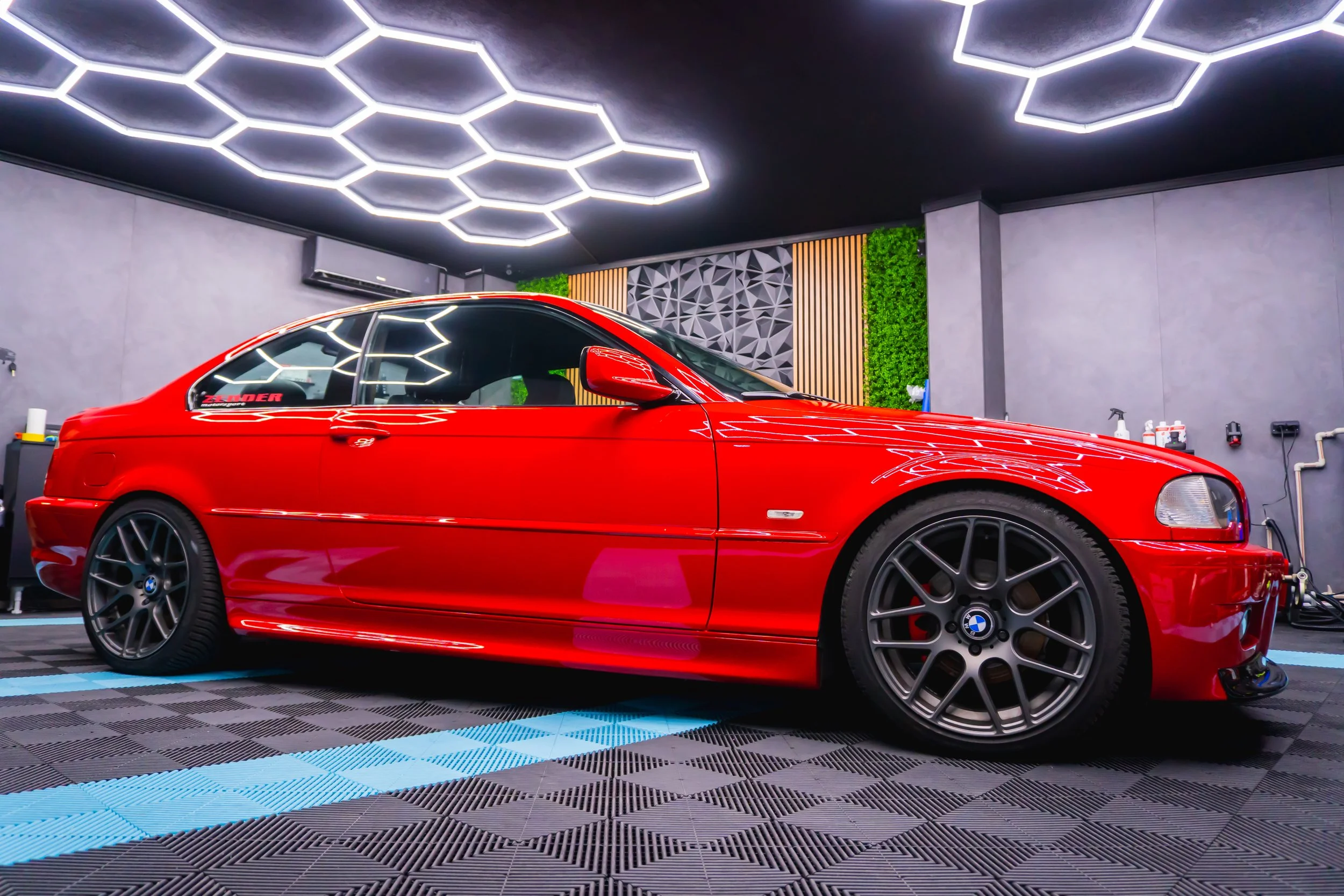 BMW E46 след многостъпкова корекция на боята в Nebula Detailing Studio
