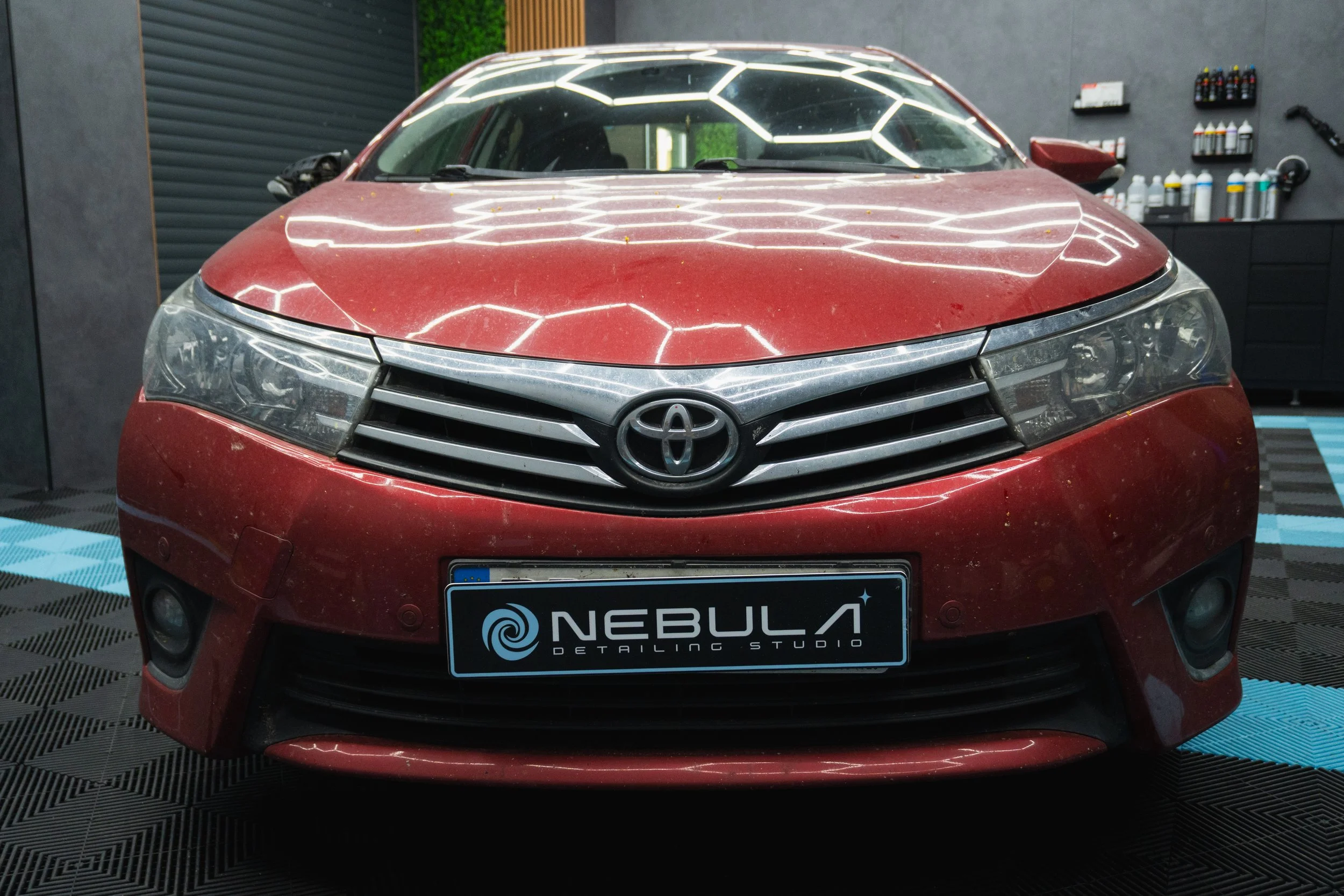 Toyota Corolla преди екстериорния детайлинг