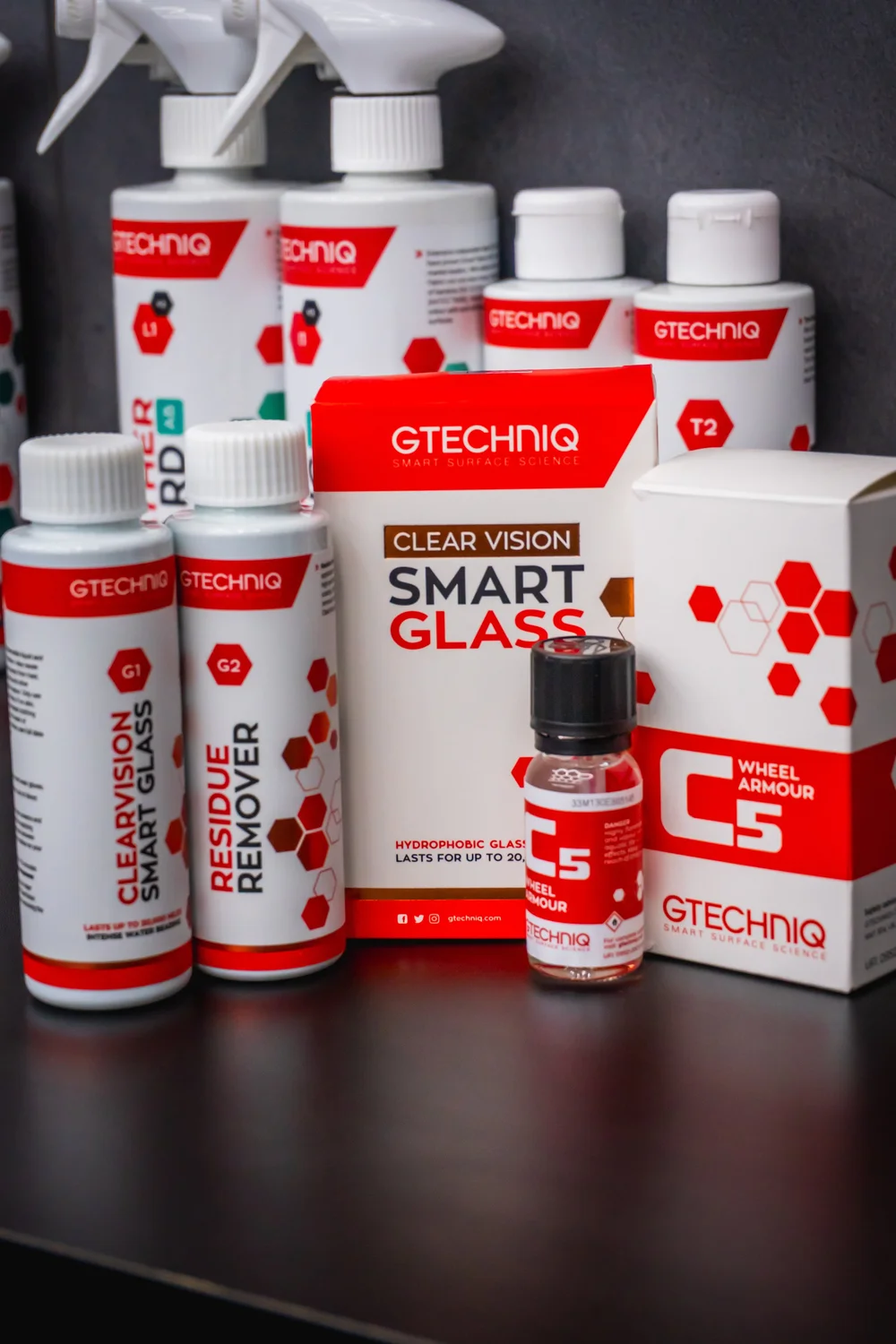 Gtechniq G1 и други продукти от серията за стъкла