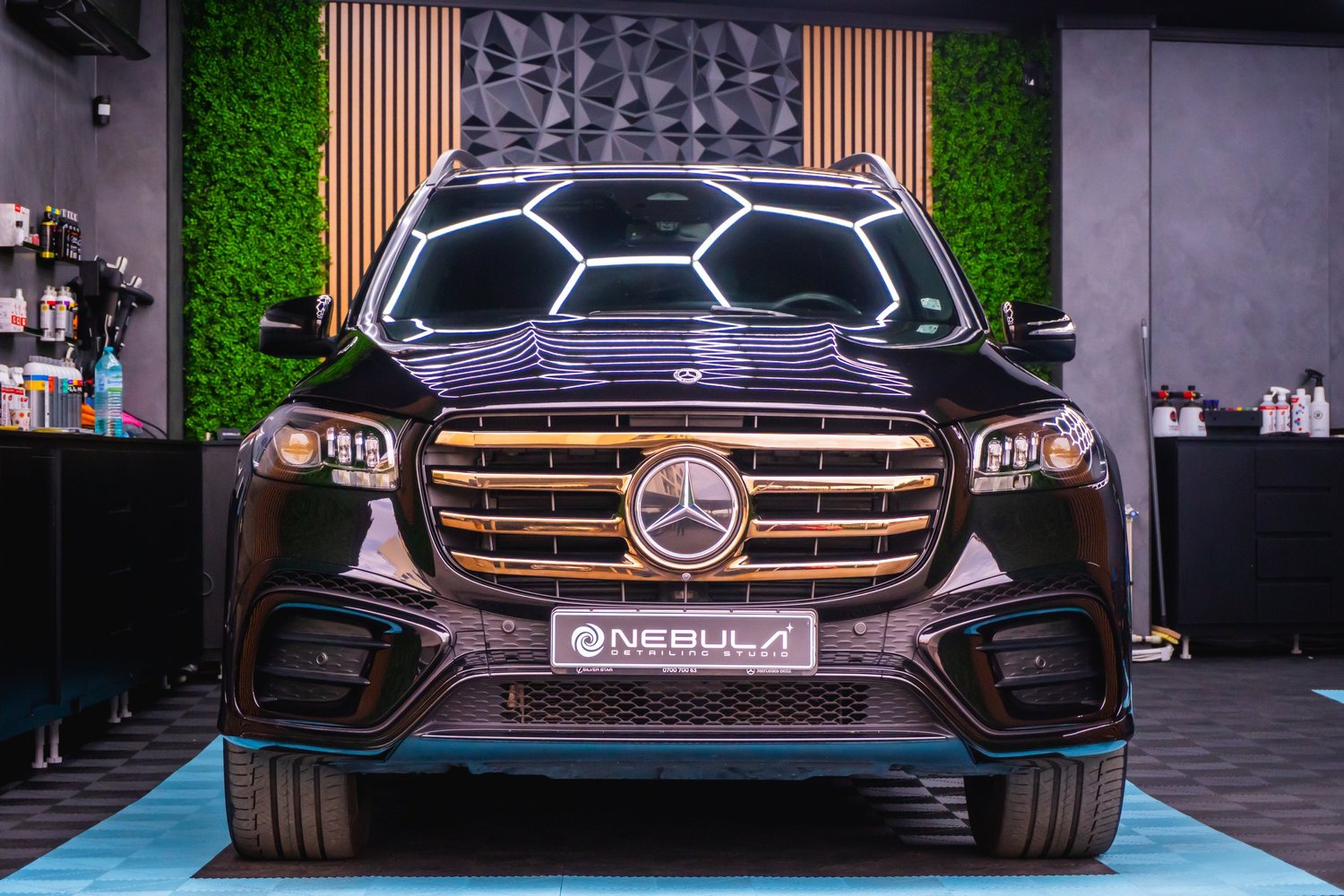Mercedes-Benz GLS 450d след керамична защита
