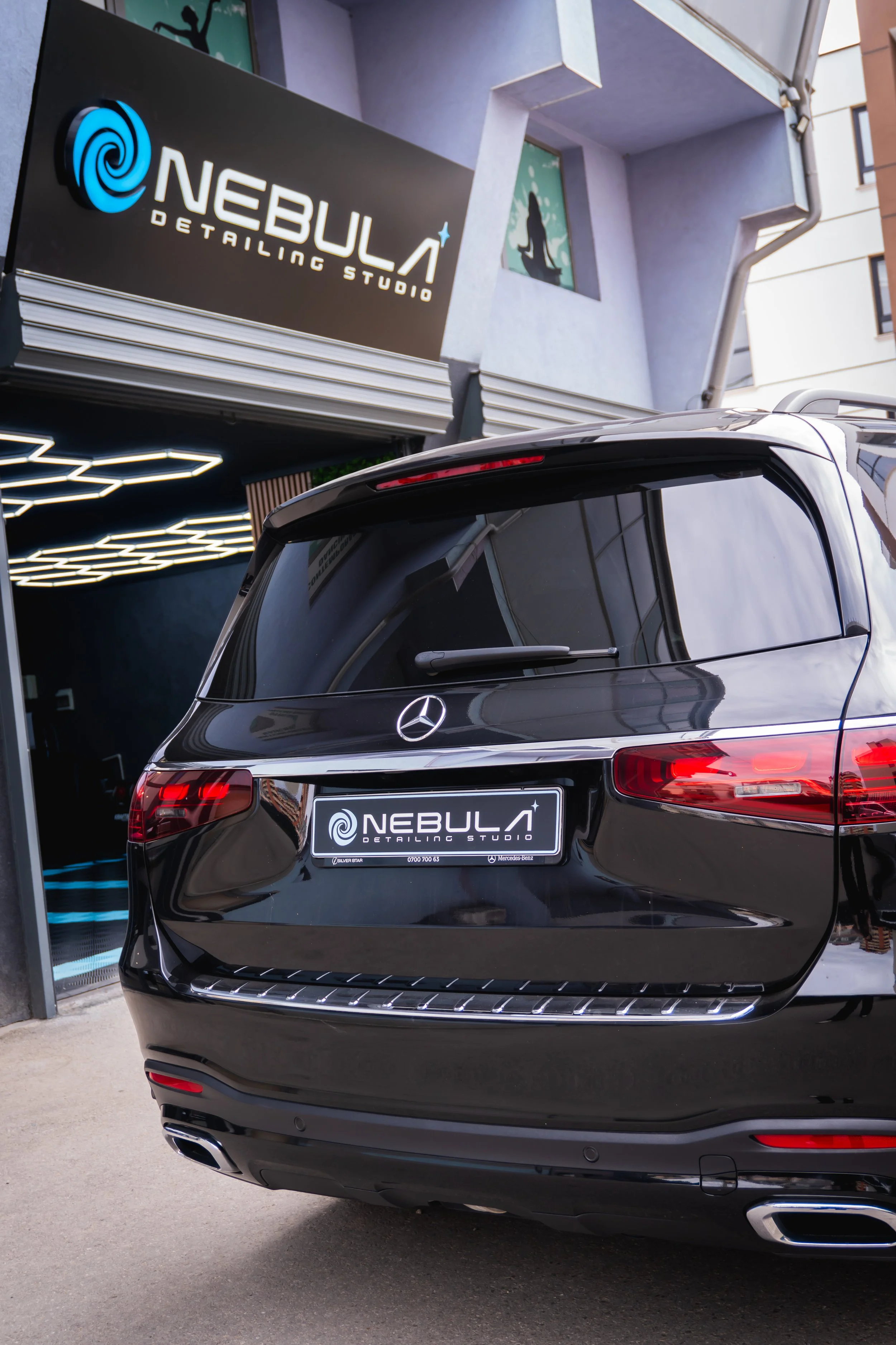 Mercedes-Benz GLS завършен проект в Nebula Detailing