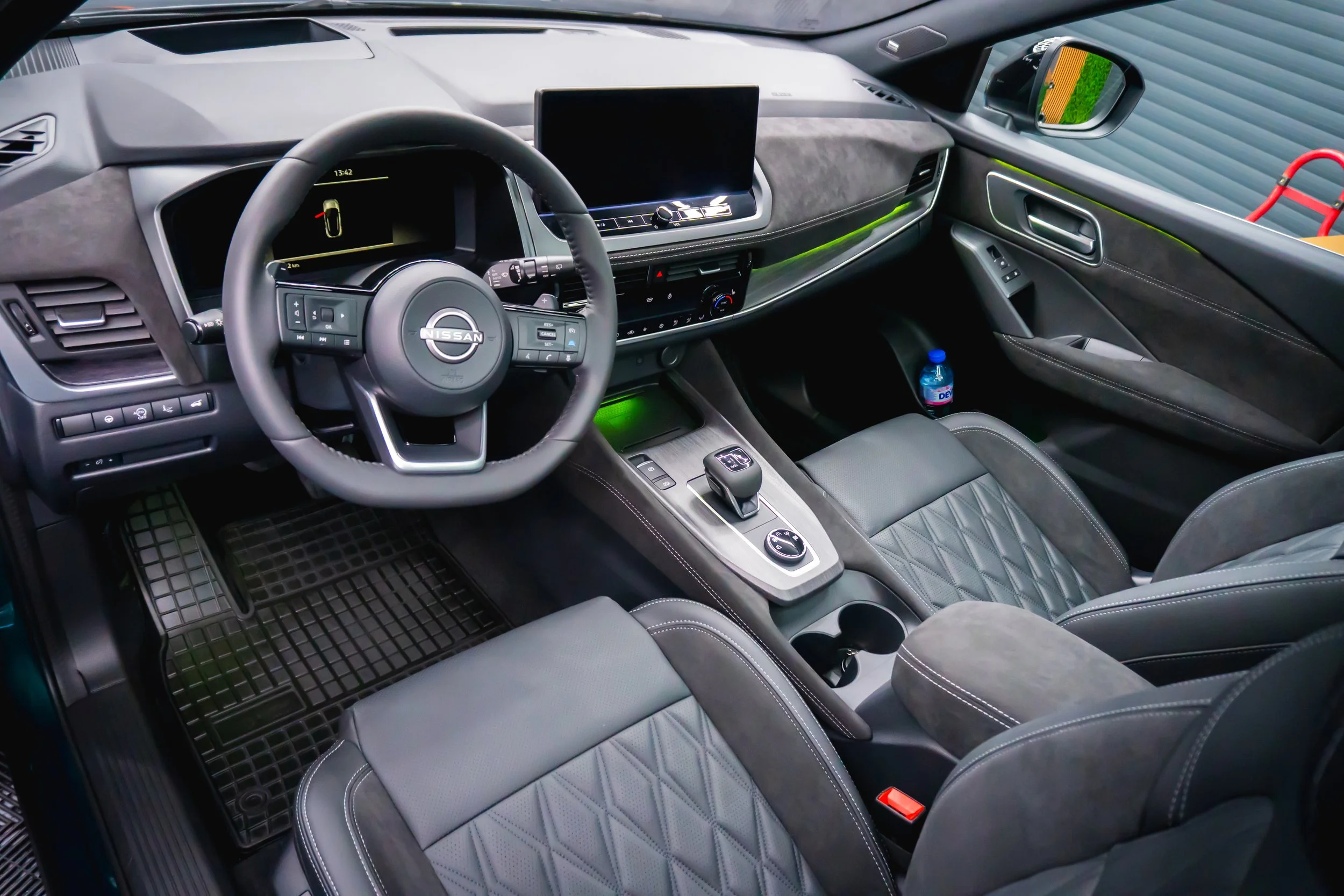Интериор на Nissan Qashqai при второто посещение
