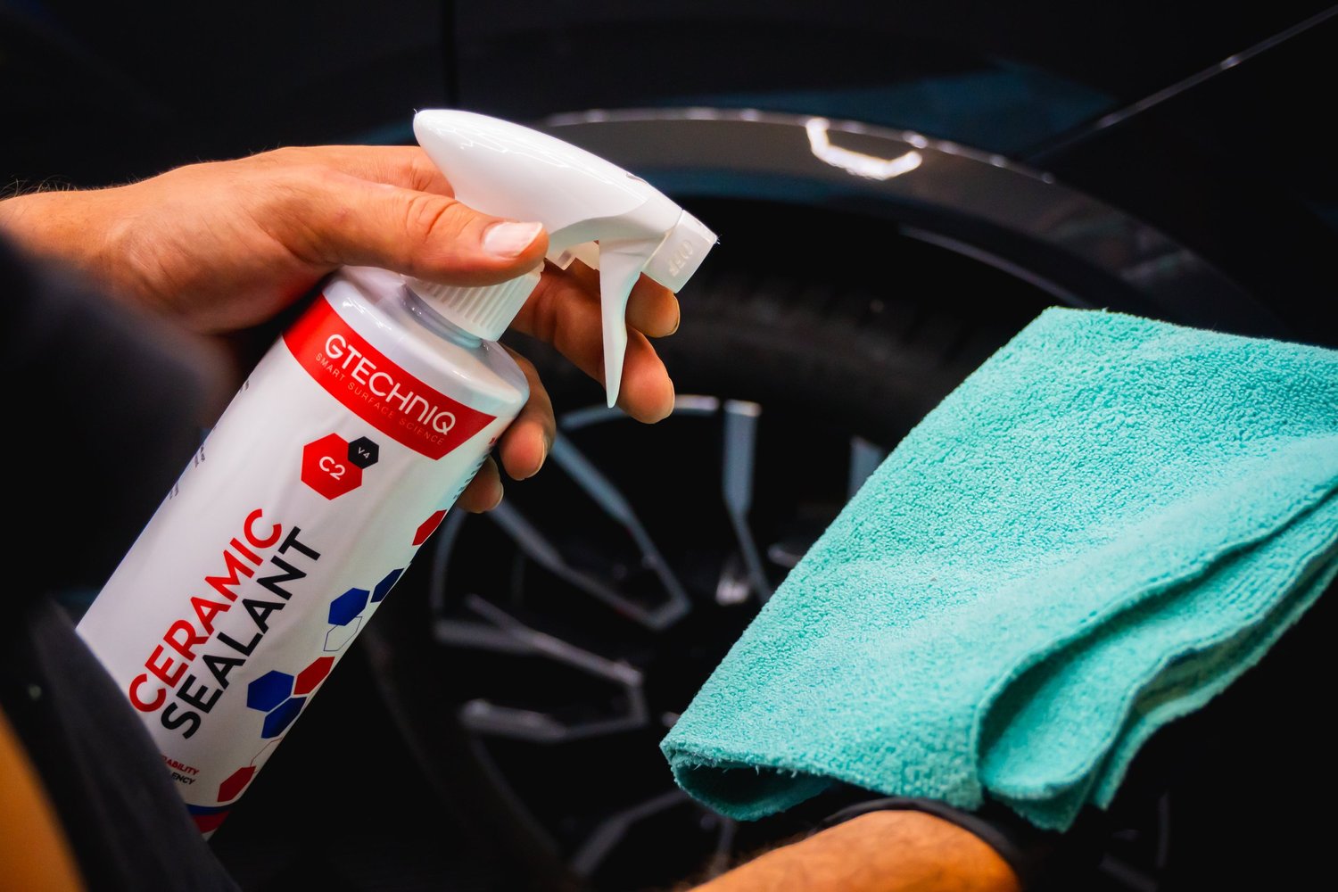 Gtechniq C2 Ceramic Sealant за защита на боята на BMW X5