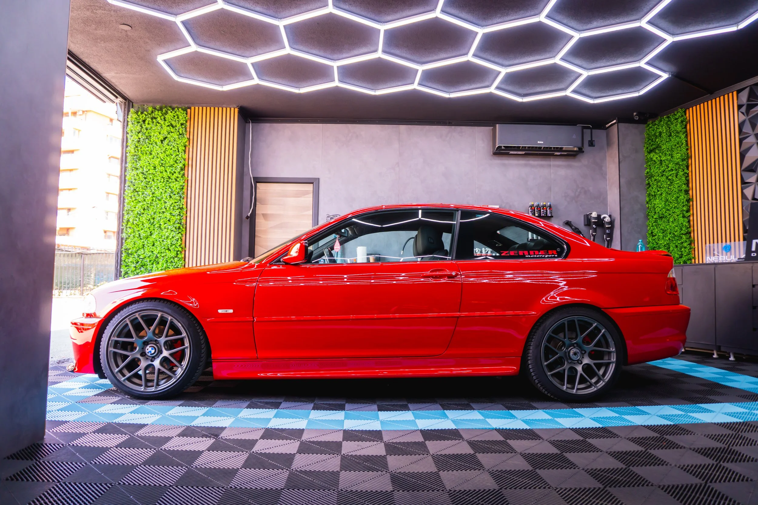 BMW E46 страничен профил в Nebula Detailing Studio