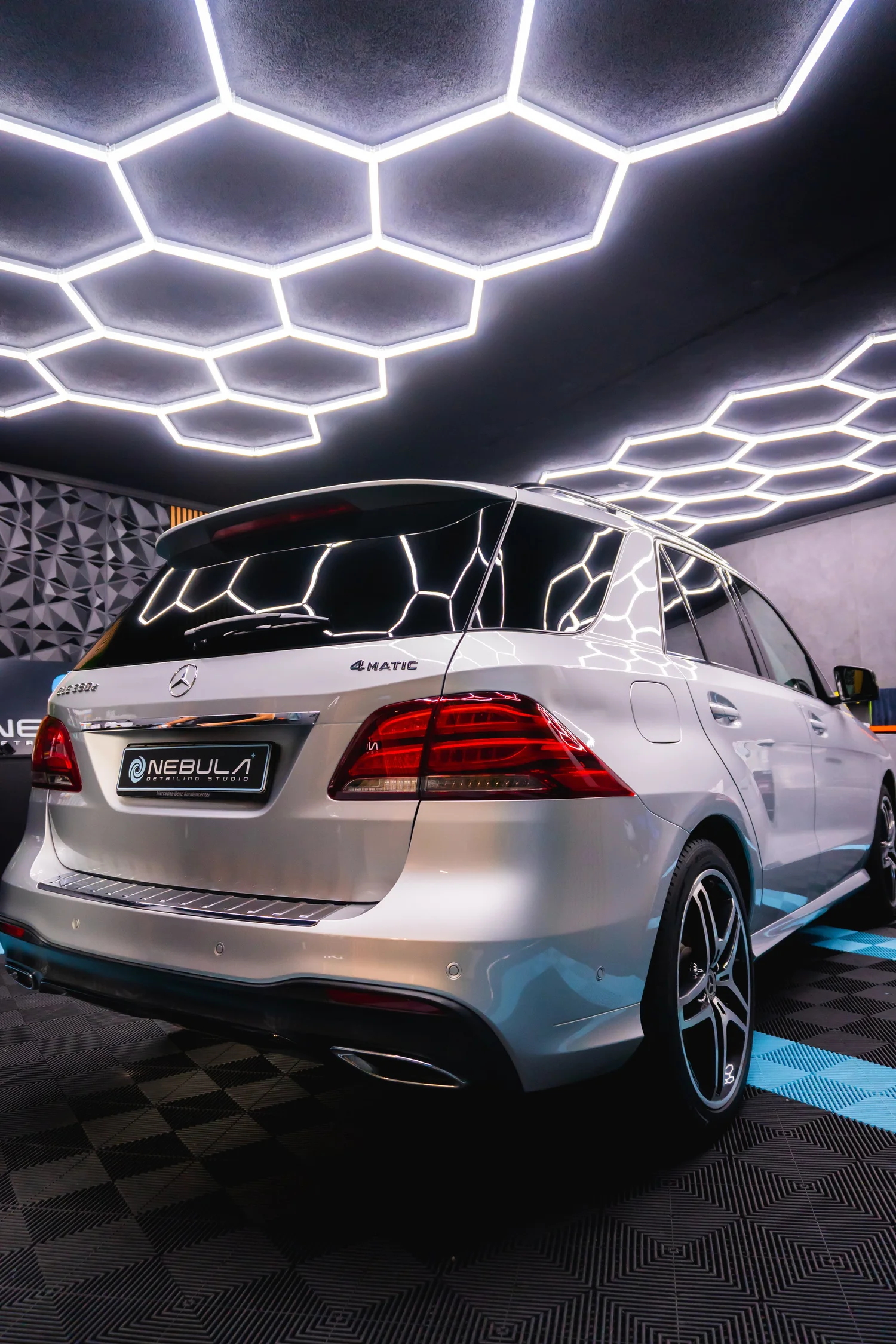 Задна част на Mercedes-Benz GLE