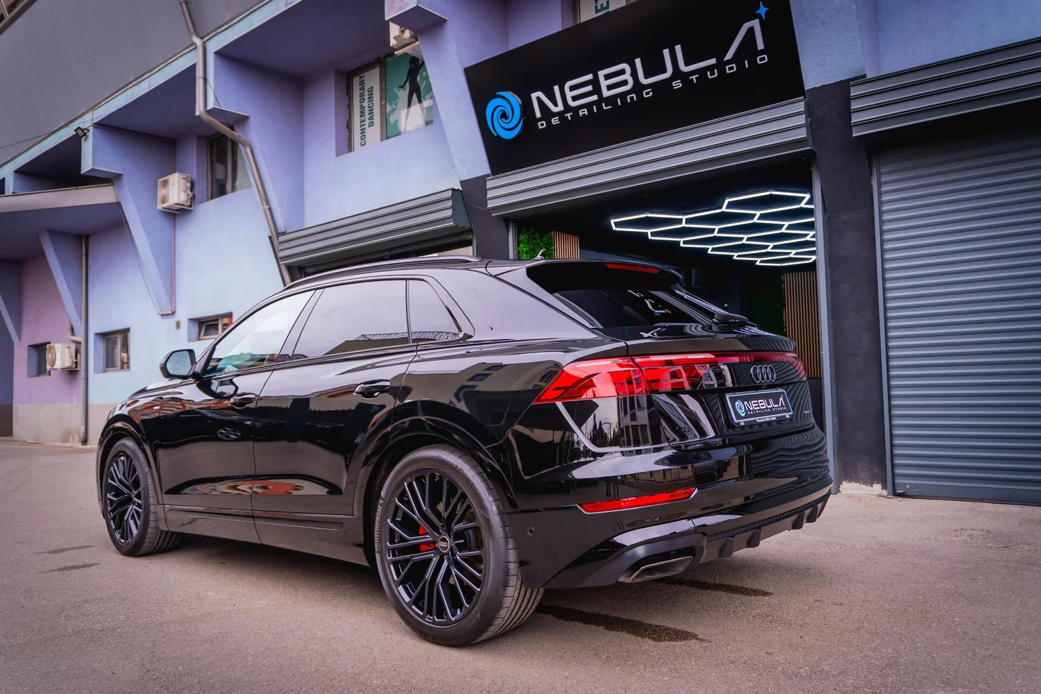 Audi Q8 след полиране и керамика
