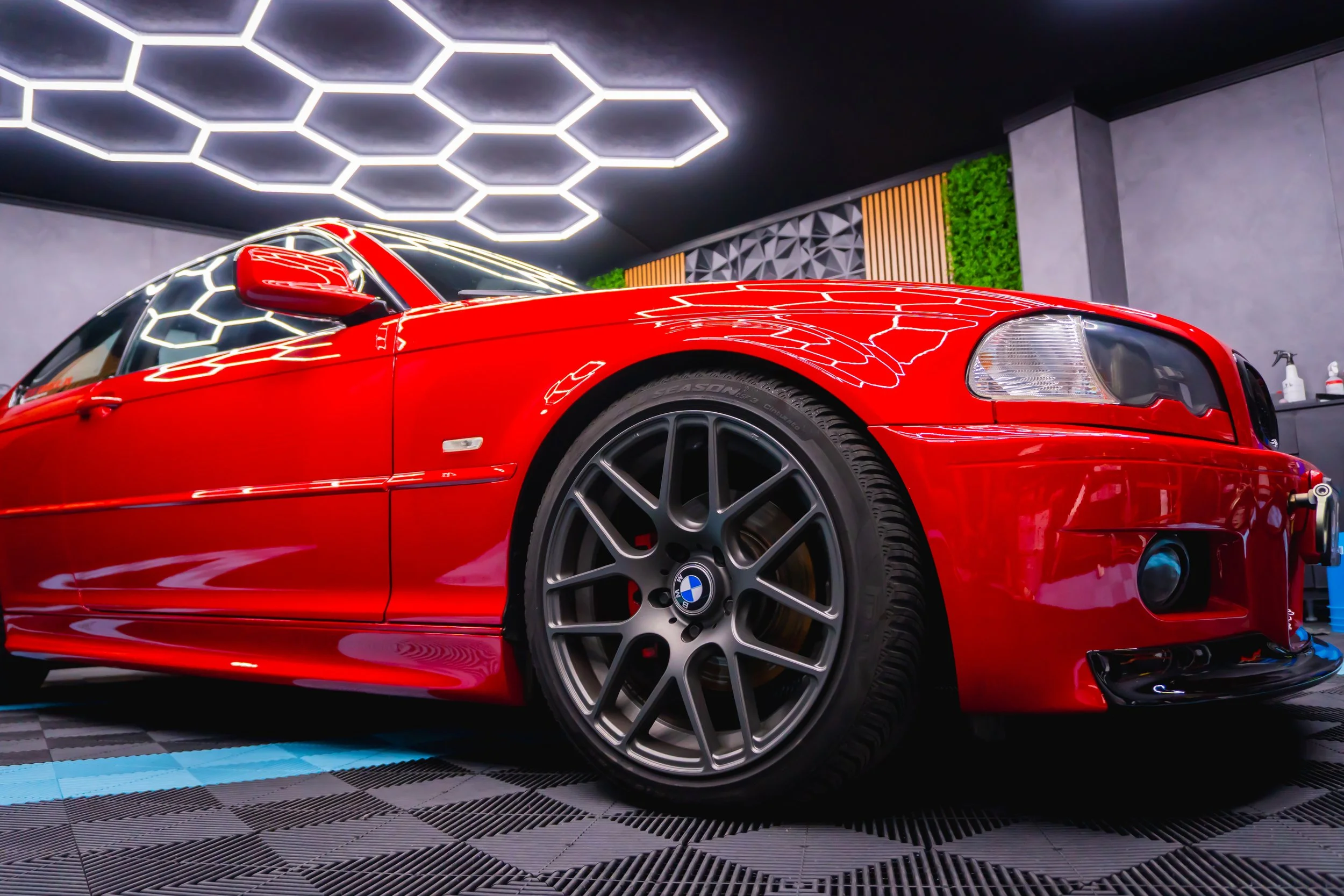 BMW E46 след корекцията на боята