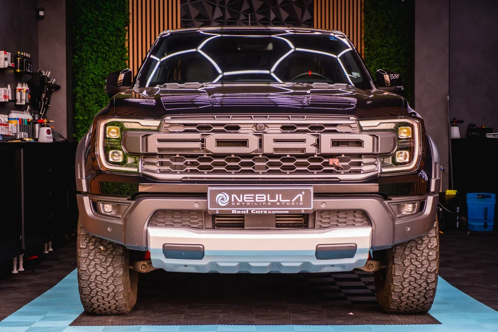 Ford Raptor в студиото след първия проект